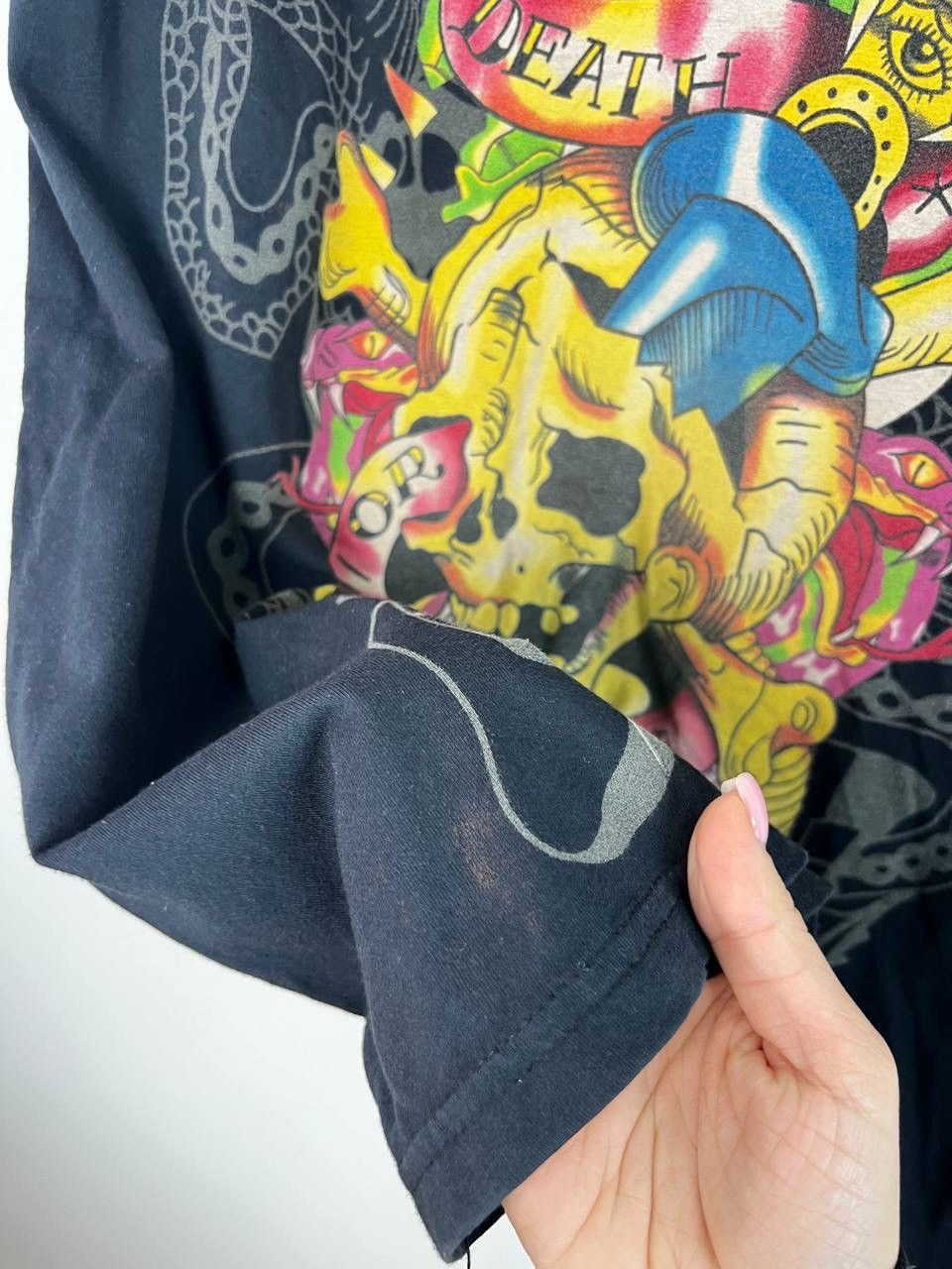 Ed Hardy Ed Hardy streetwear vintage t-shirts size M Size US M / EU 48-50 / 2 - 5 Thumbnail