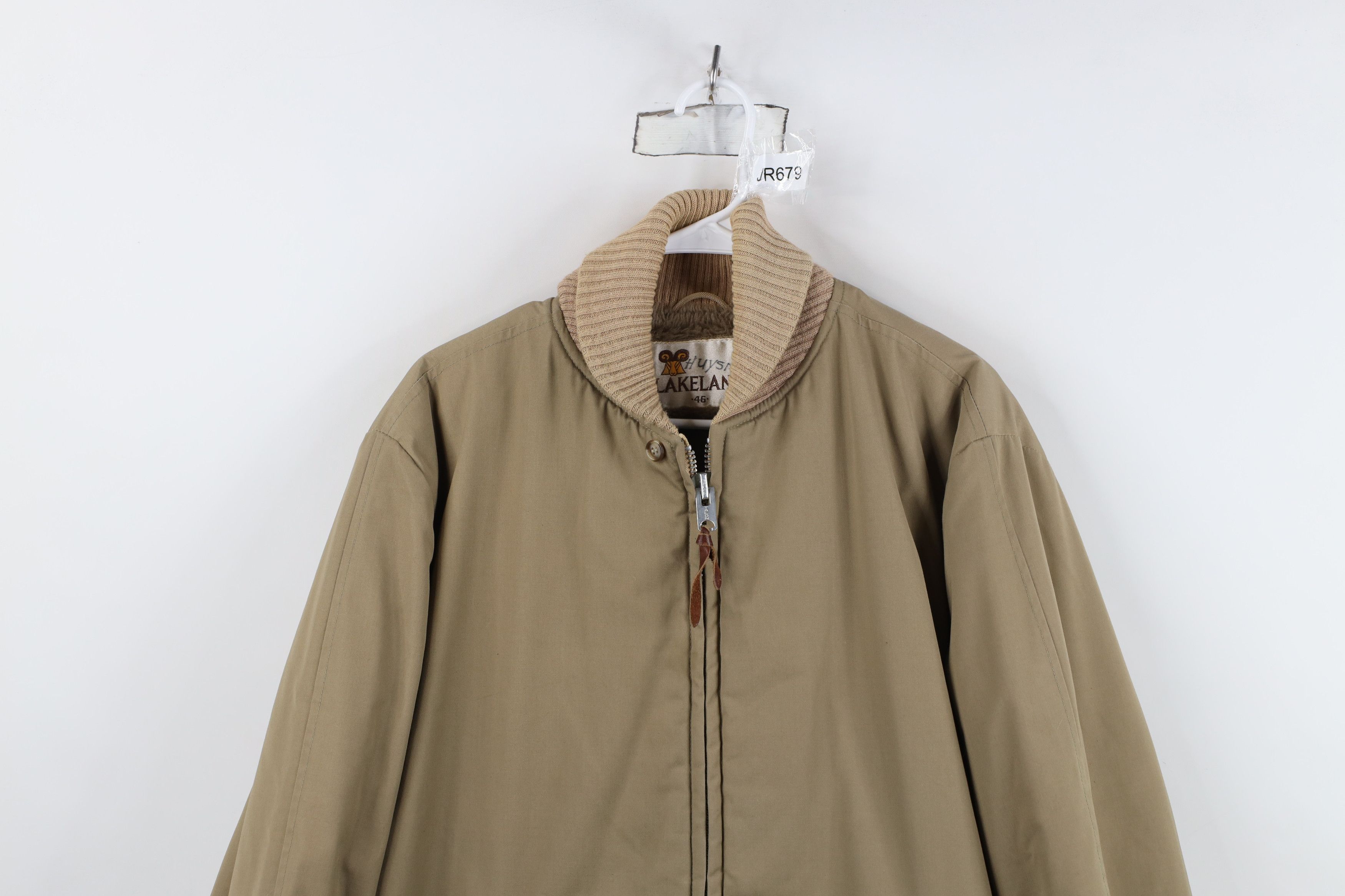 Vintage Vintage 60s 70s Streetwear Fleece Lined Full Zip Jacket USA Size US XXL / EU 58 / 5 - 2 Thumbnail