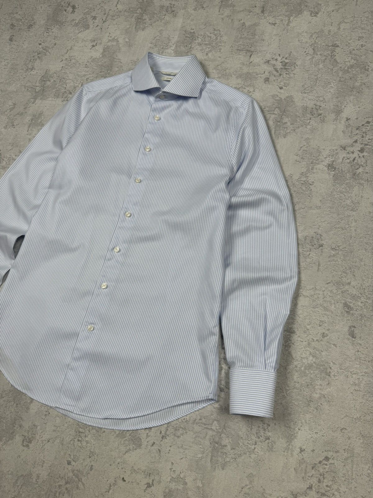 Suitsupply Suitsupply Shirt Button Up Striped Size 38 Size US M / EU 48-50 / 2 - 3 Thumbnail