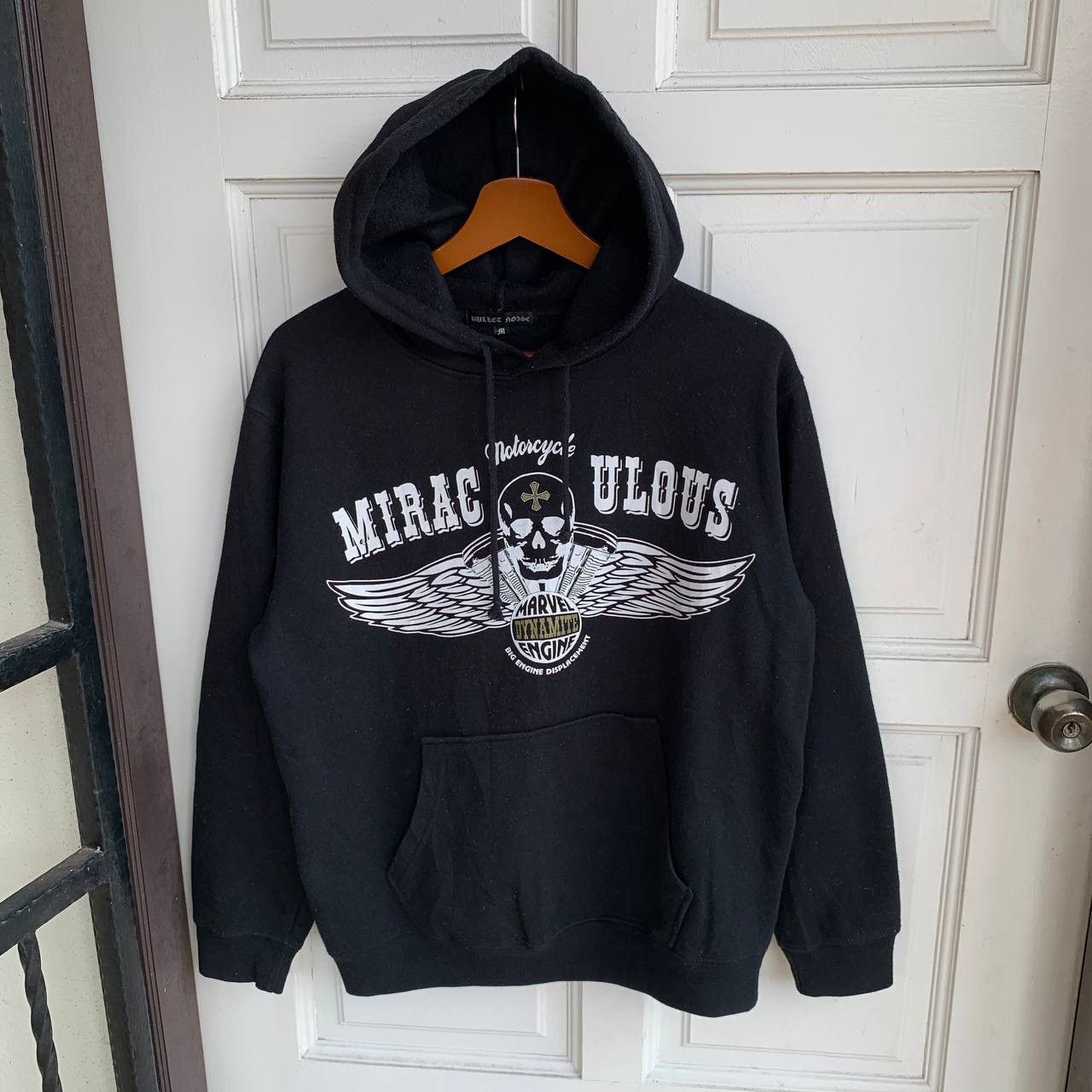 Bullet Noise BULLET NOISE Skull Print Motorcycle Hoodie Size US M / EU 48-50 / 2 - 1 Thumbnail