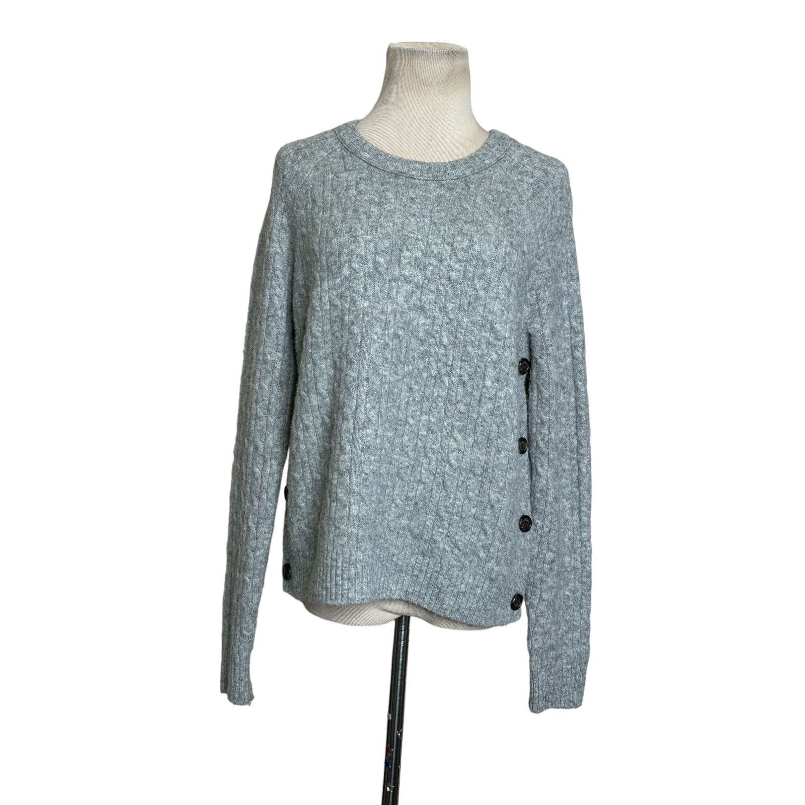 J.Crew J. Crew gray crew neck sweater size S Size S / US 4 / IT 40 - 1 Thumbnail