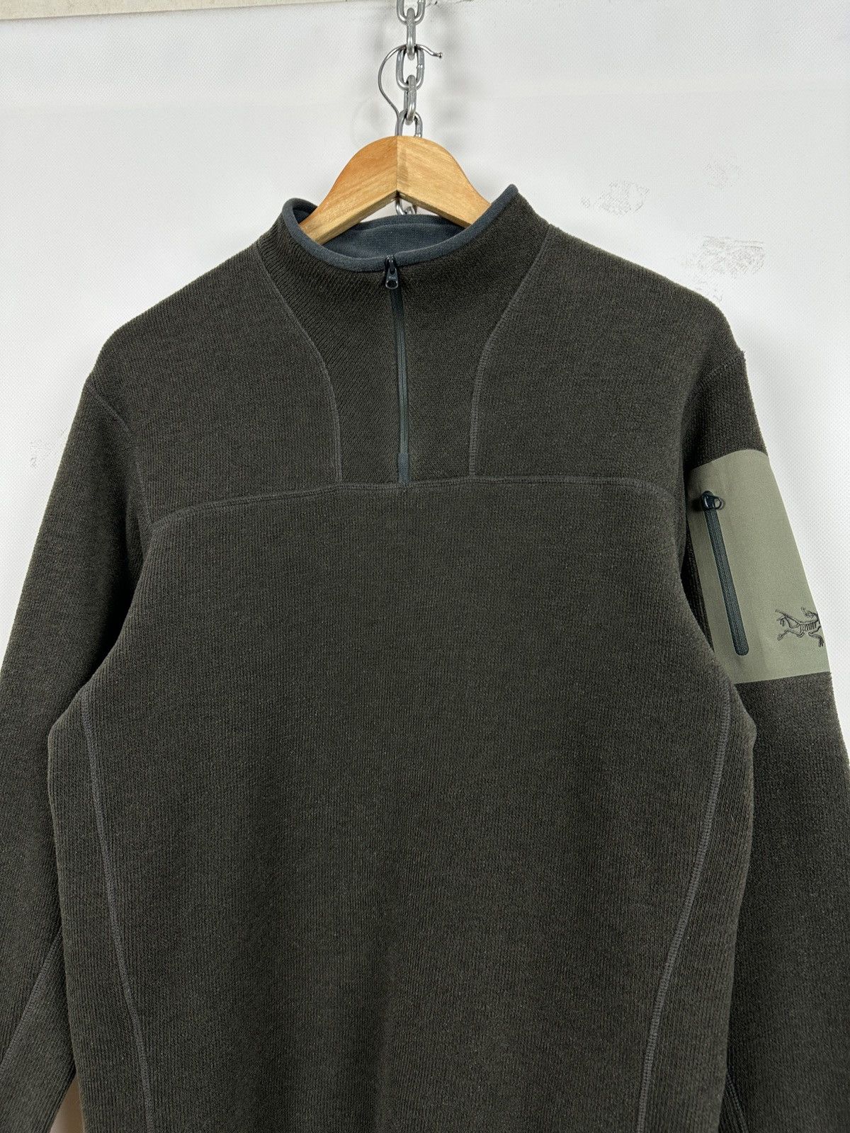 Vintage Arcteryx Khaki Polartec Fleece Jacket