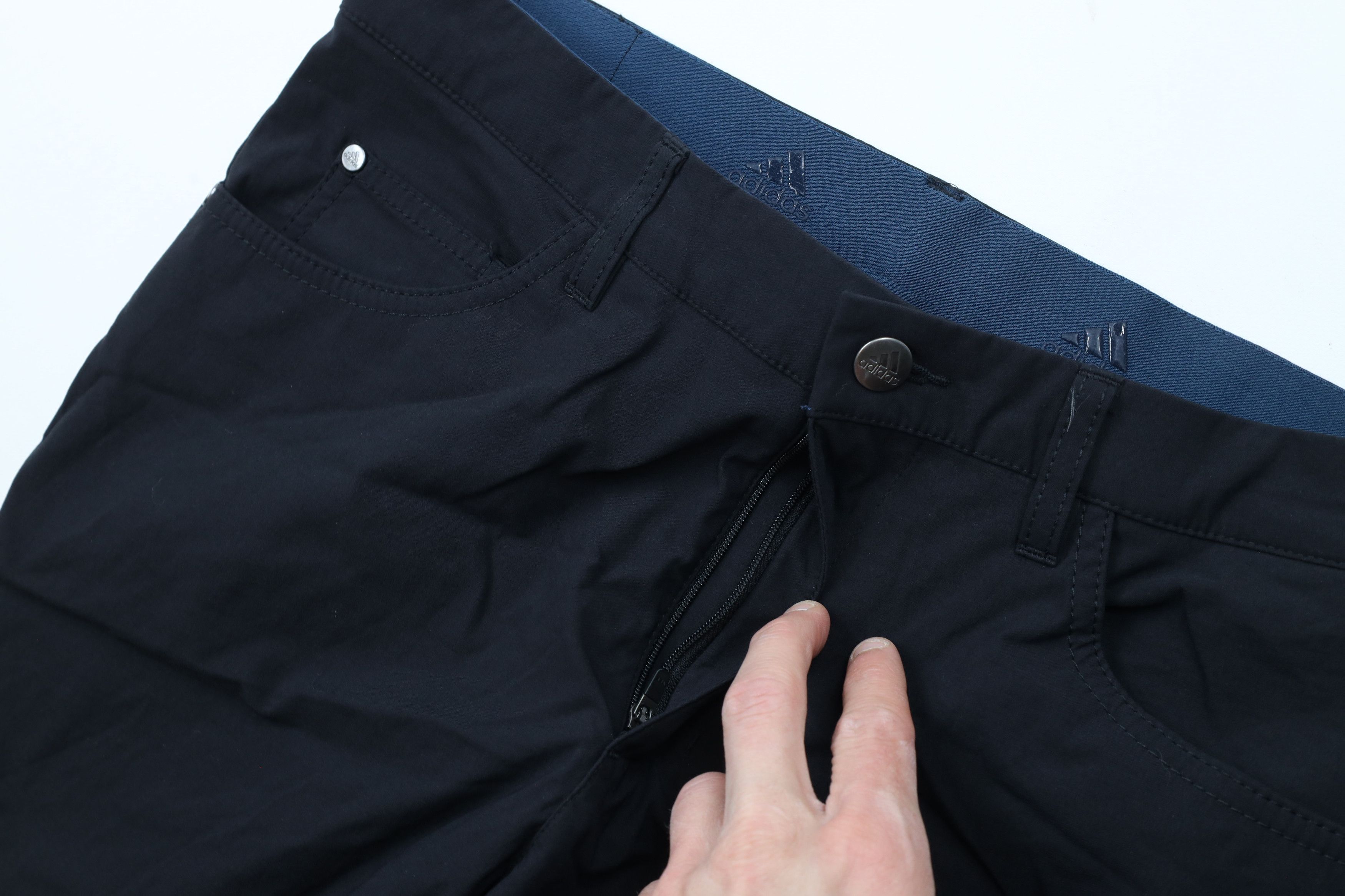 Adidas × Vintage Adidas Golf Out Go To 5 Pocket Stretch Chino Pants Black Size US 30 / EU 46 - 5 Thumbnail