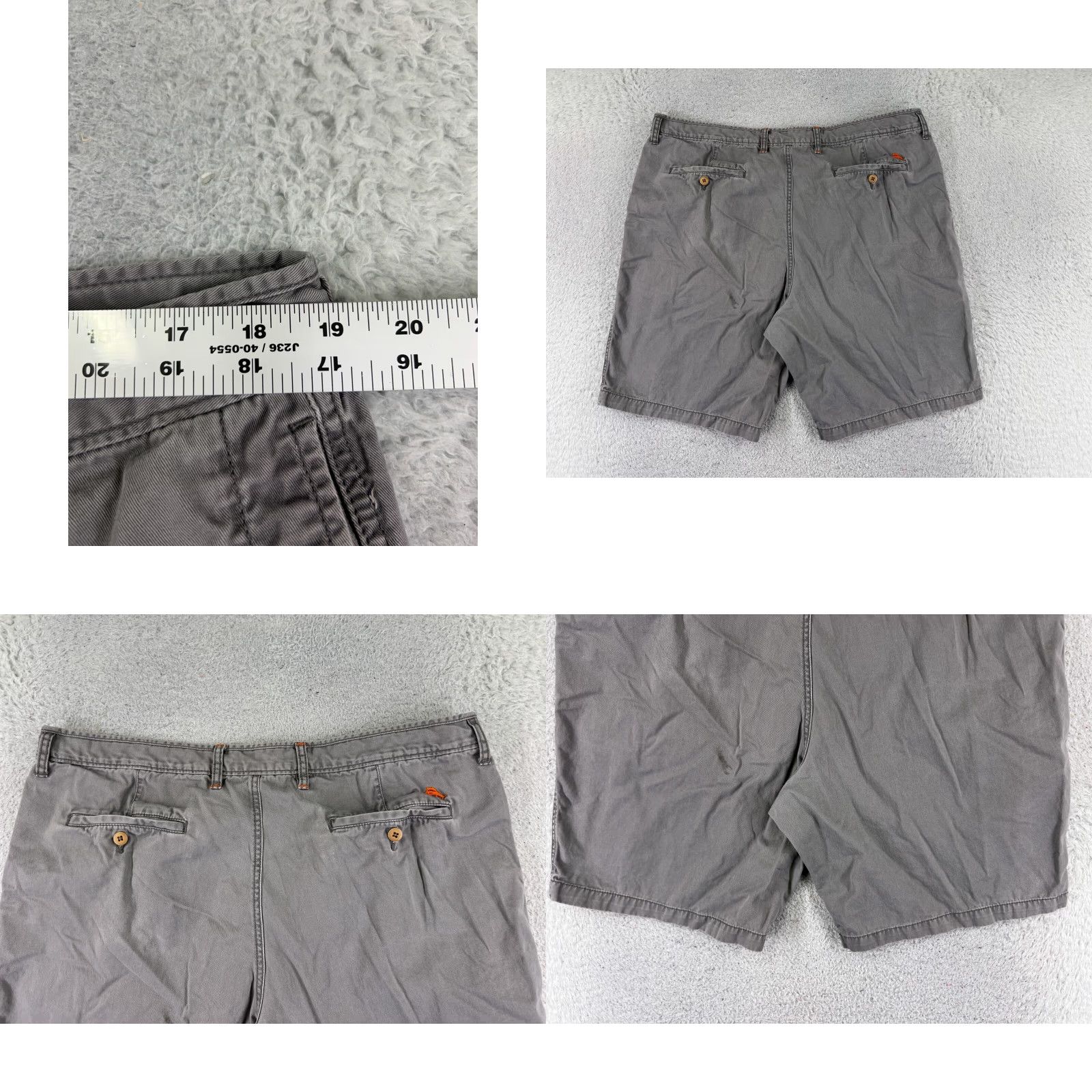 Tommy Bahama Tommy Bahama Shorts Men 40 Gray 100% Cotton Chino Beach Resort Vacation Size US 40 / EU 56 - 9 Thumbnail