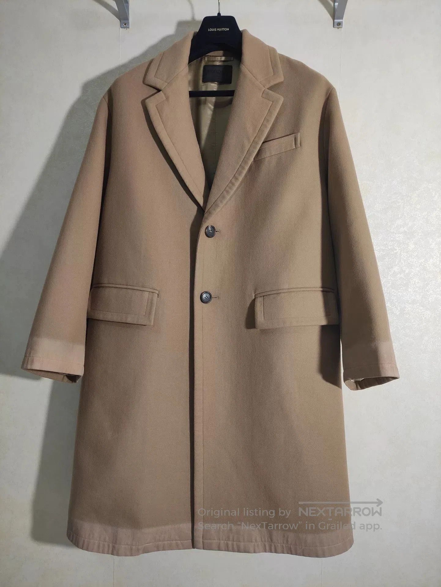 Prada Prada 18FW Runway Khaki Wool Coat. Size US S / EU 44-46 / 1 - 2 Thumbnail
