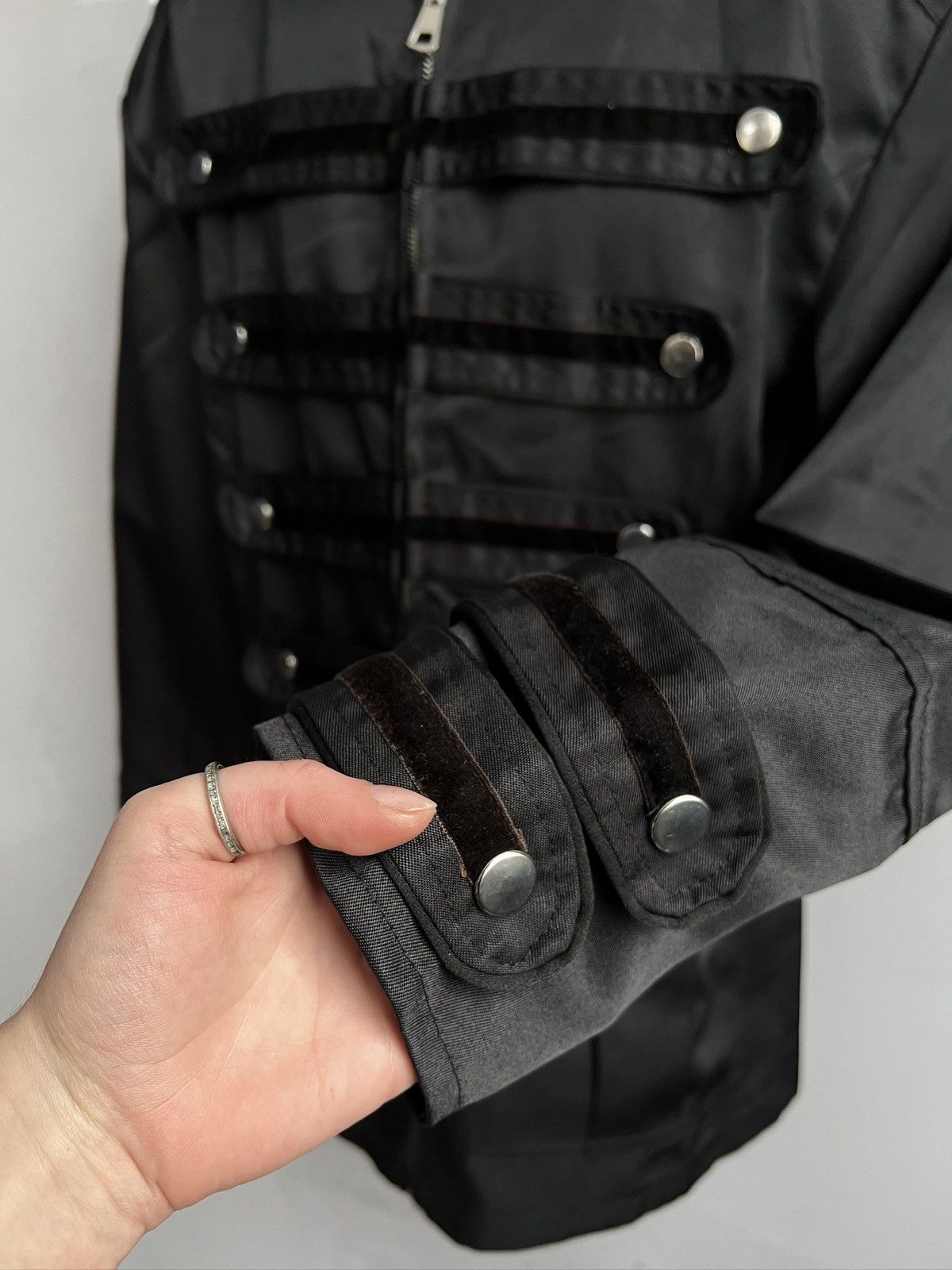 Hysteric Glamour Rare napoleon black opium Hysteric glamour style buttons y2k Size US L / EU 52-54 / 3 - 7 Thumbnail