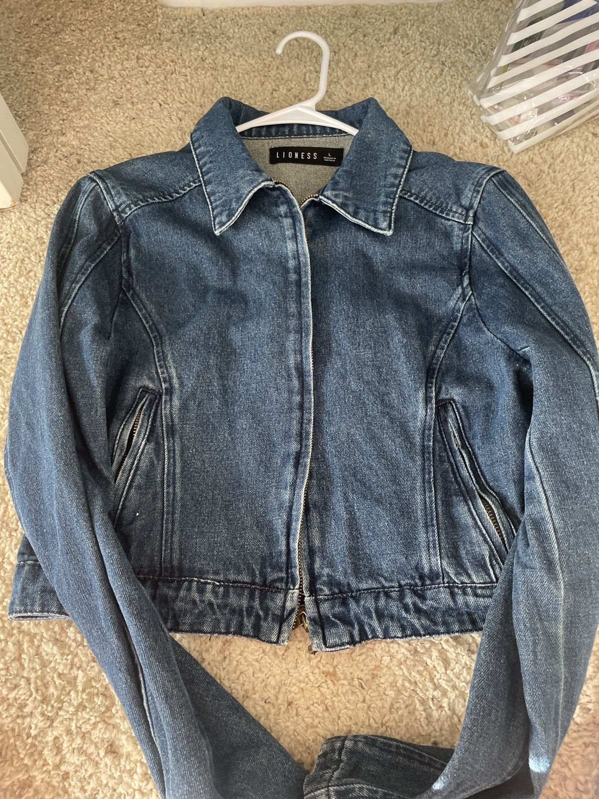 Lioness Lioness Denim shirt jacket women Size L / US 10 / IT 46 - 1 Thumbnail