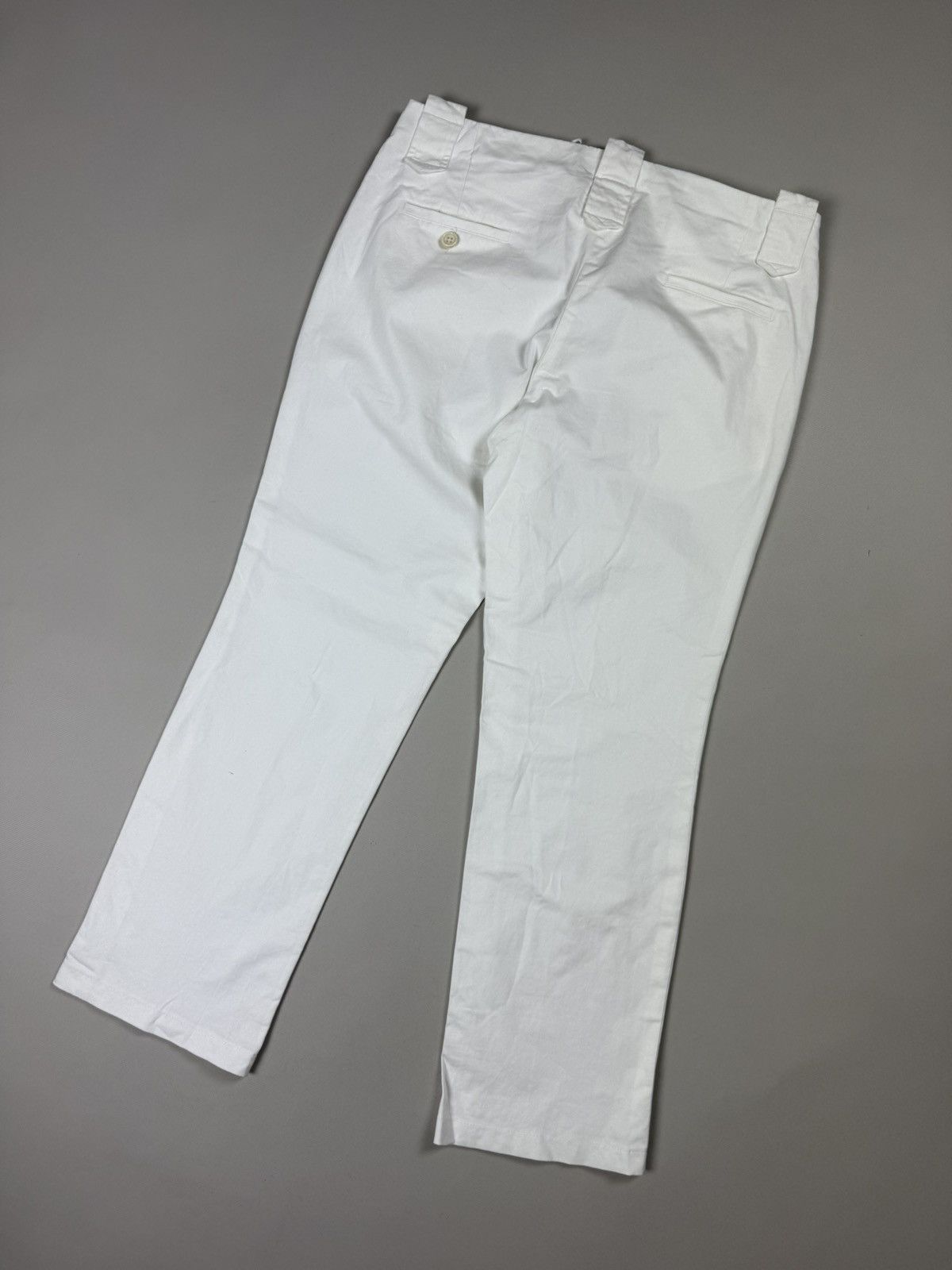 Jil Sander × Vintage Jil Sander Vintage Cropped Cotton Chino Pants Trousers Size 34" / US 12 / IT 48 - 16 Thumbnail