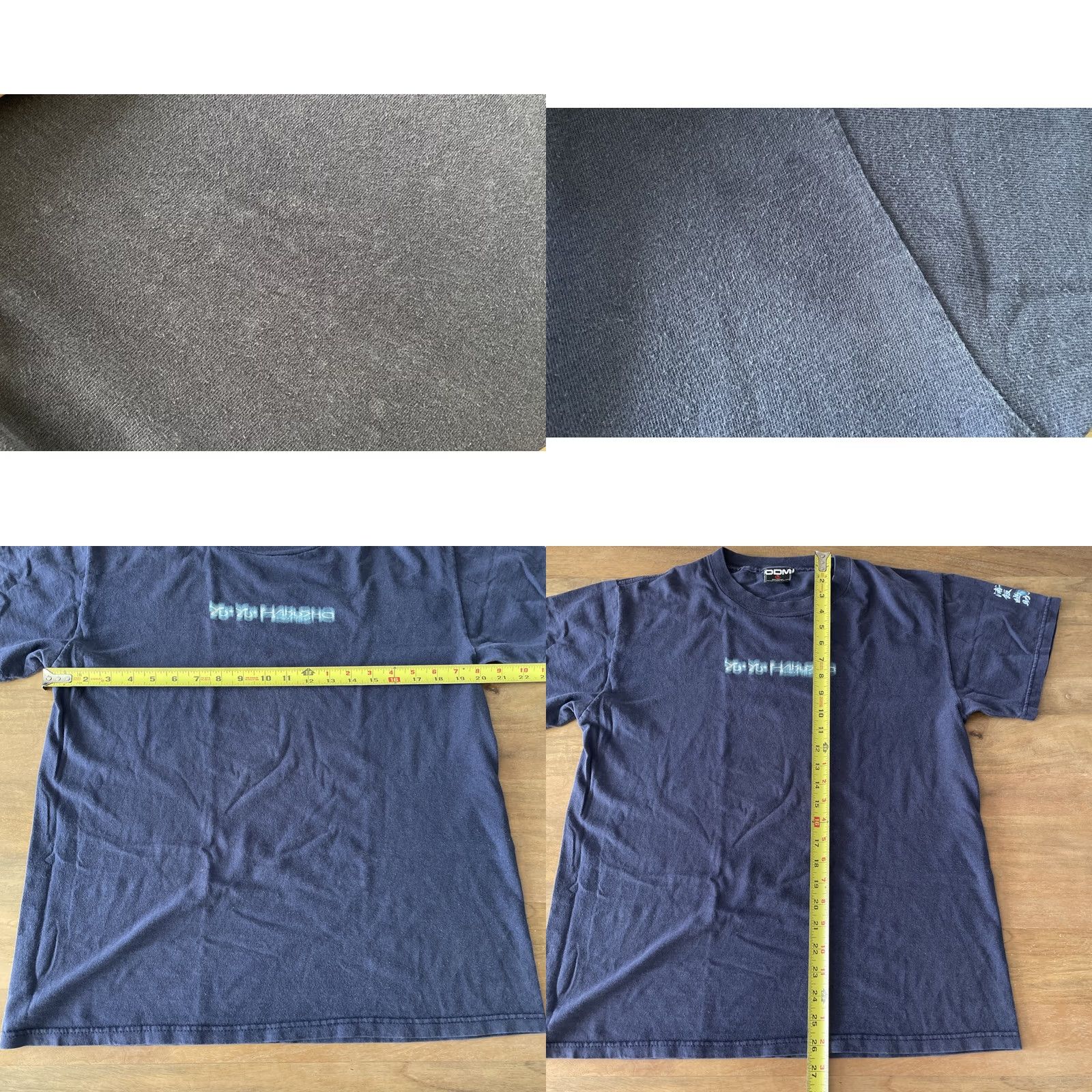Vintage VINTAGE ODM Ghost Anime T-Shirt Navy Blue Size M Men Crew Neck Short Sleeve 2000s Y2K manga Size US M / EU 48-50 / 2 - 8 Thumbnail