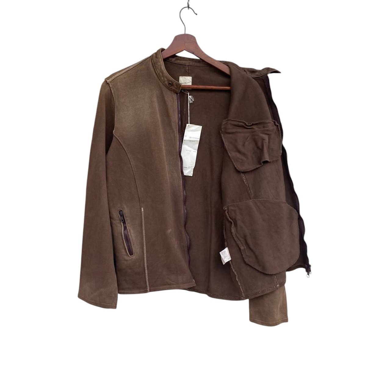 Beauty Beast × Natural Issue × Wtaps NWT JAPAN HOW NATURAL WTAPS FADED BROWN ZIPPER JACKET Size US L / EU 52-54 / 3 - 1 Thumbnail