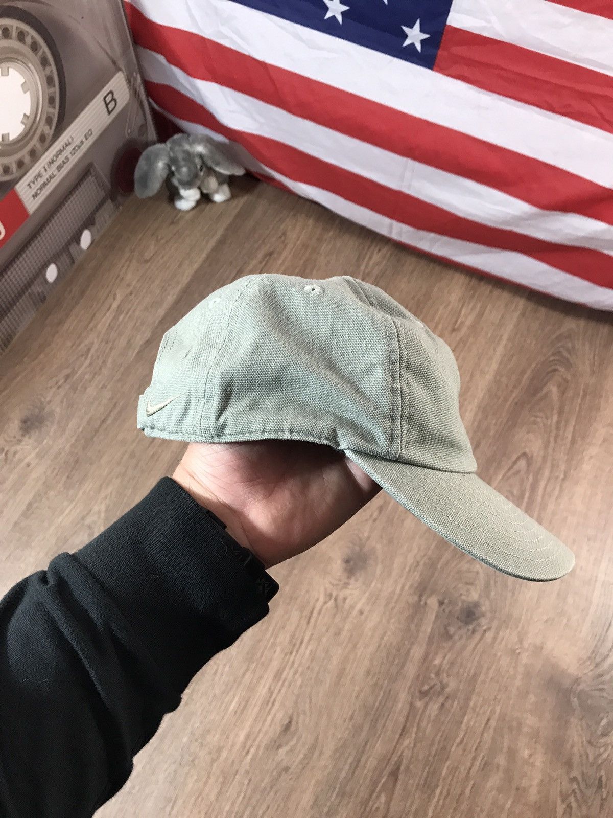Nike × Vintage Nike Vintage Cap Double Swoosh Size ONE SIZE - 5 Thumbnail