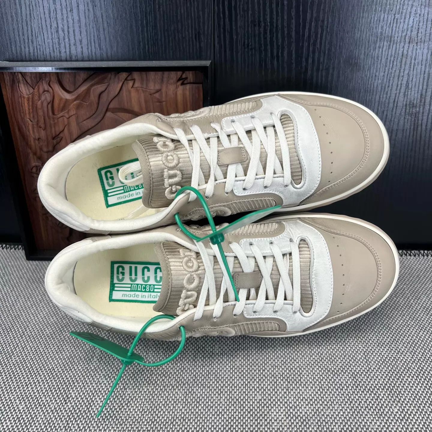Gucci Gucci mac80 gray size 9 (43) Size US 10 / EU 43 - 6 Thumbnail