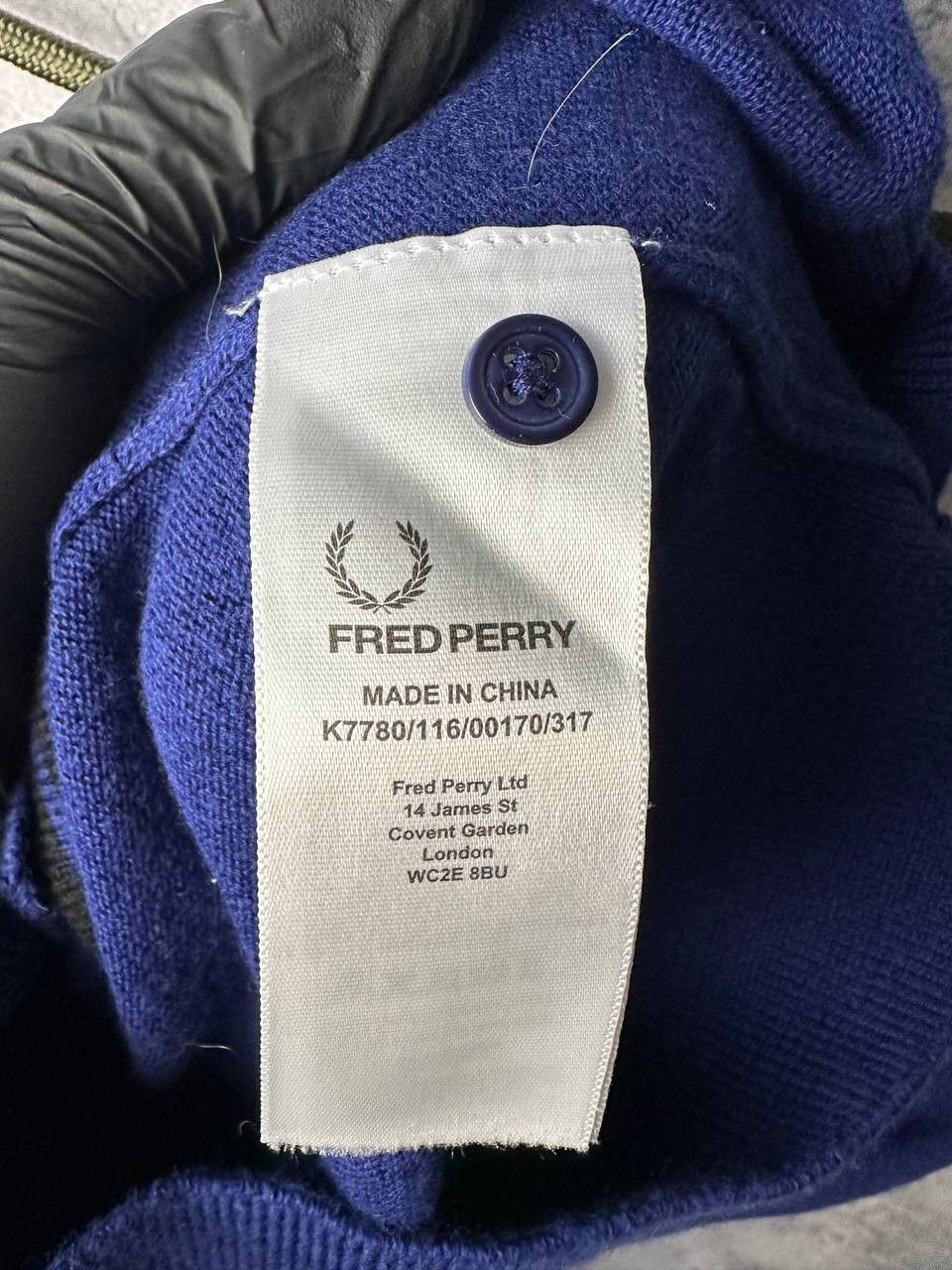 Fred Perry × Vintage Fred Perry Cardigan Button Down Wool Knit Sweater Size S / US 4 / IT 40 - 11 Thumbnail