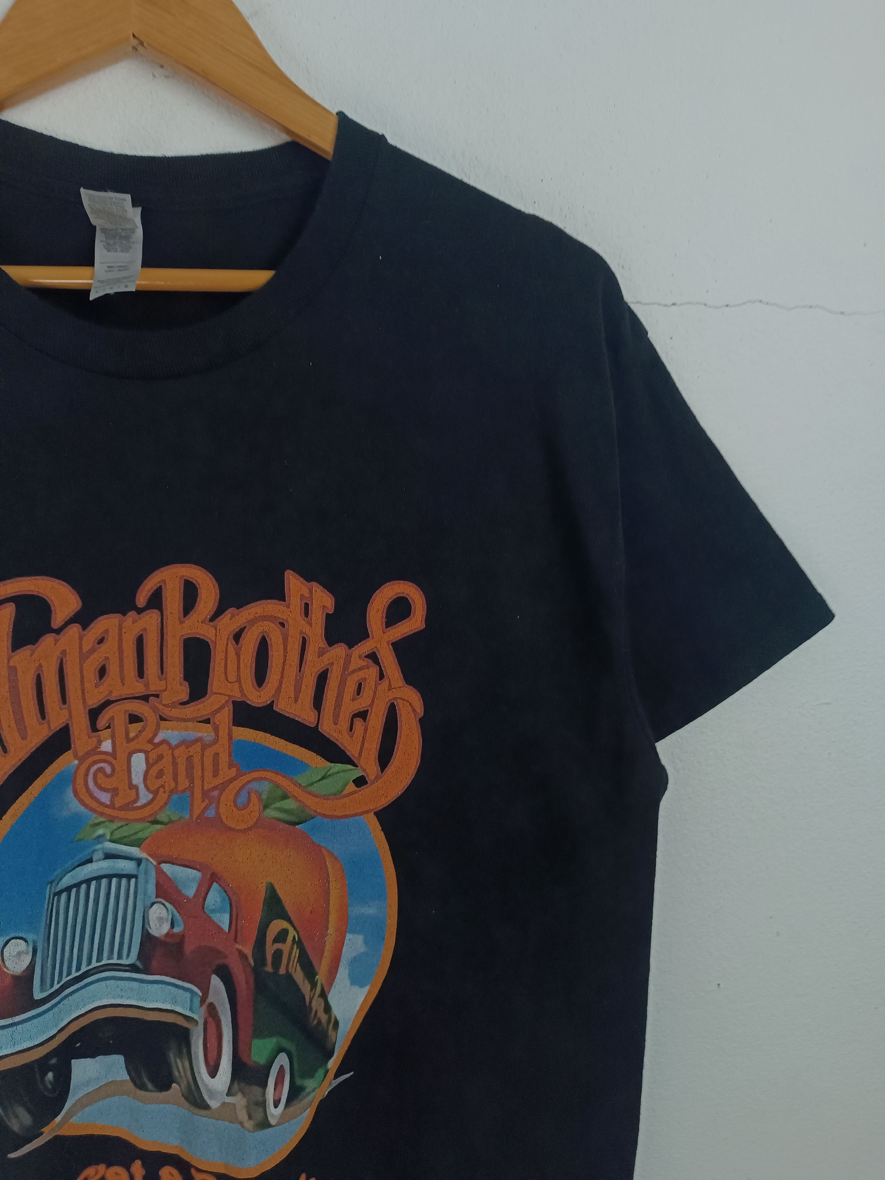 Band Tees VINTAGE THE ALLMAN BROTHERS BAND lynyrd doobie zztop Size US L / EU 52-54 / 3 - 6 Thumbnail