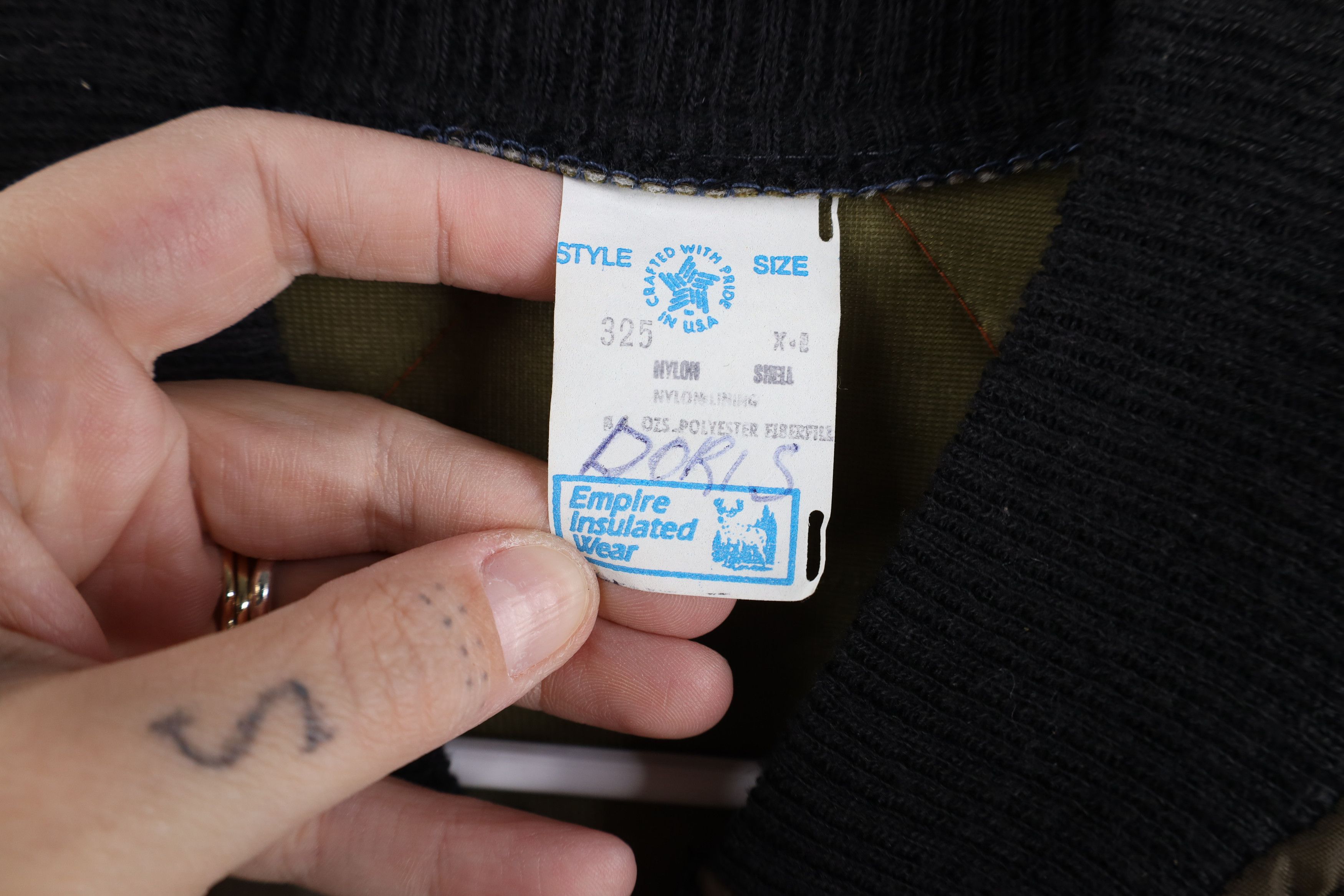 Vintage Vintage 70s Streetwear Blank Quilted Puffer Jacket Brown USA Size US XL / EU 56 / 4 - 7 Thumbnail