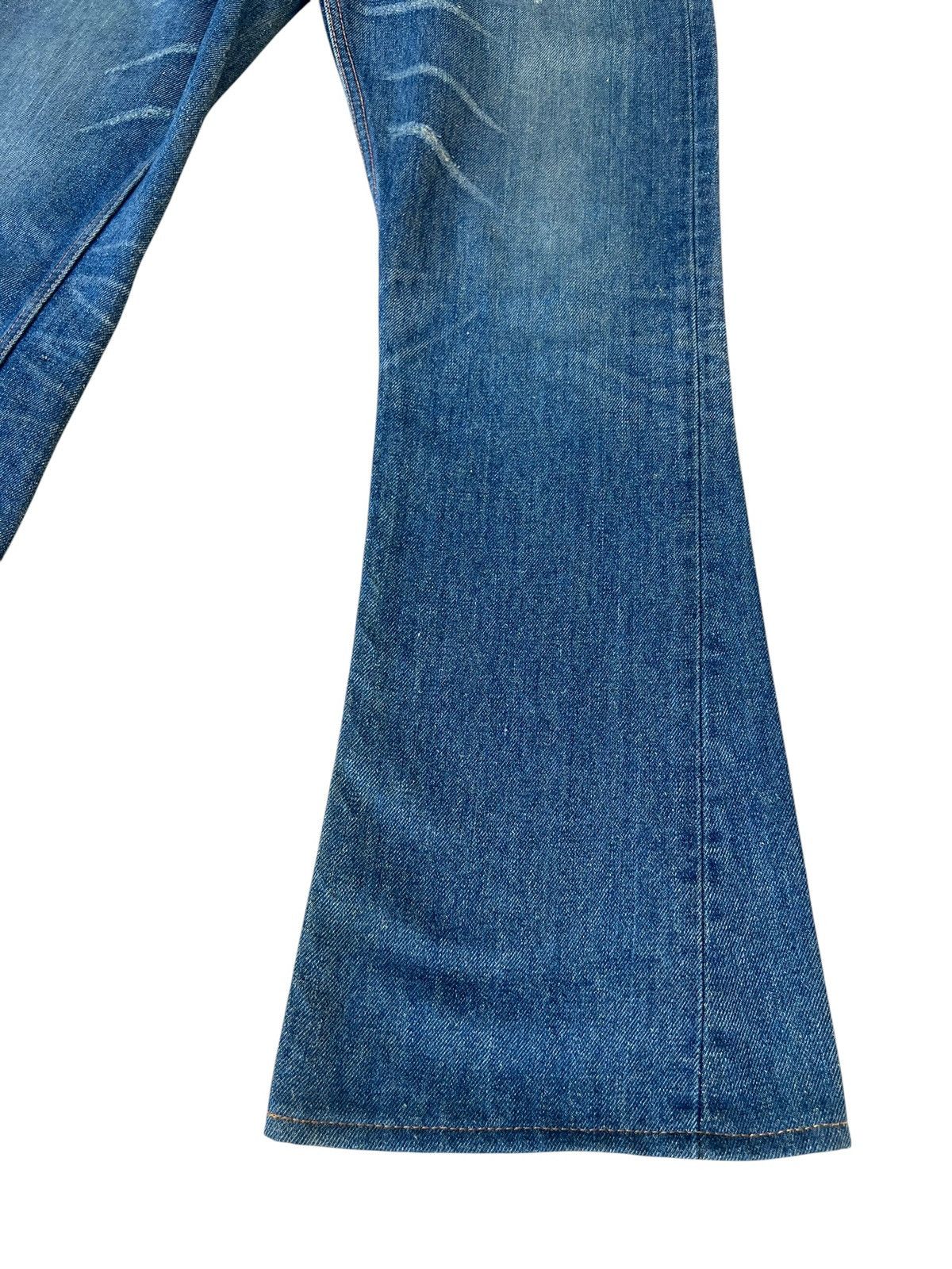 Backbone Backbone X Bobson Japan Distressed Fade Denim Bootcut Jeans Size US 31 - 11 Thumbnail