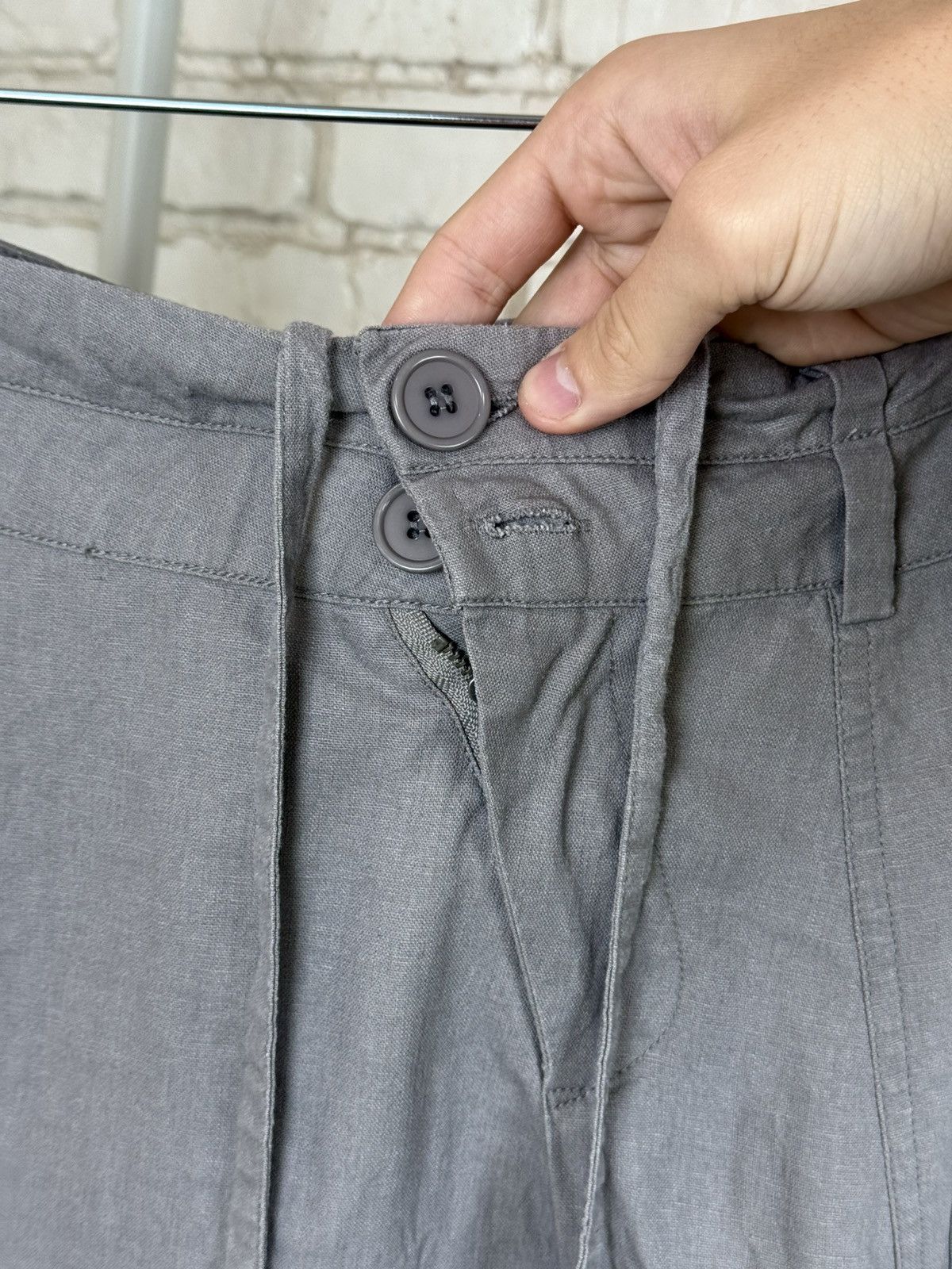 Army Of Me Army of Me SS11 Gray Dropped Crotch Avant Garde Pant Size US 32 / EU 48 - 6 Thumbnail