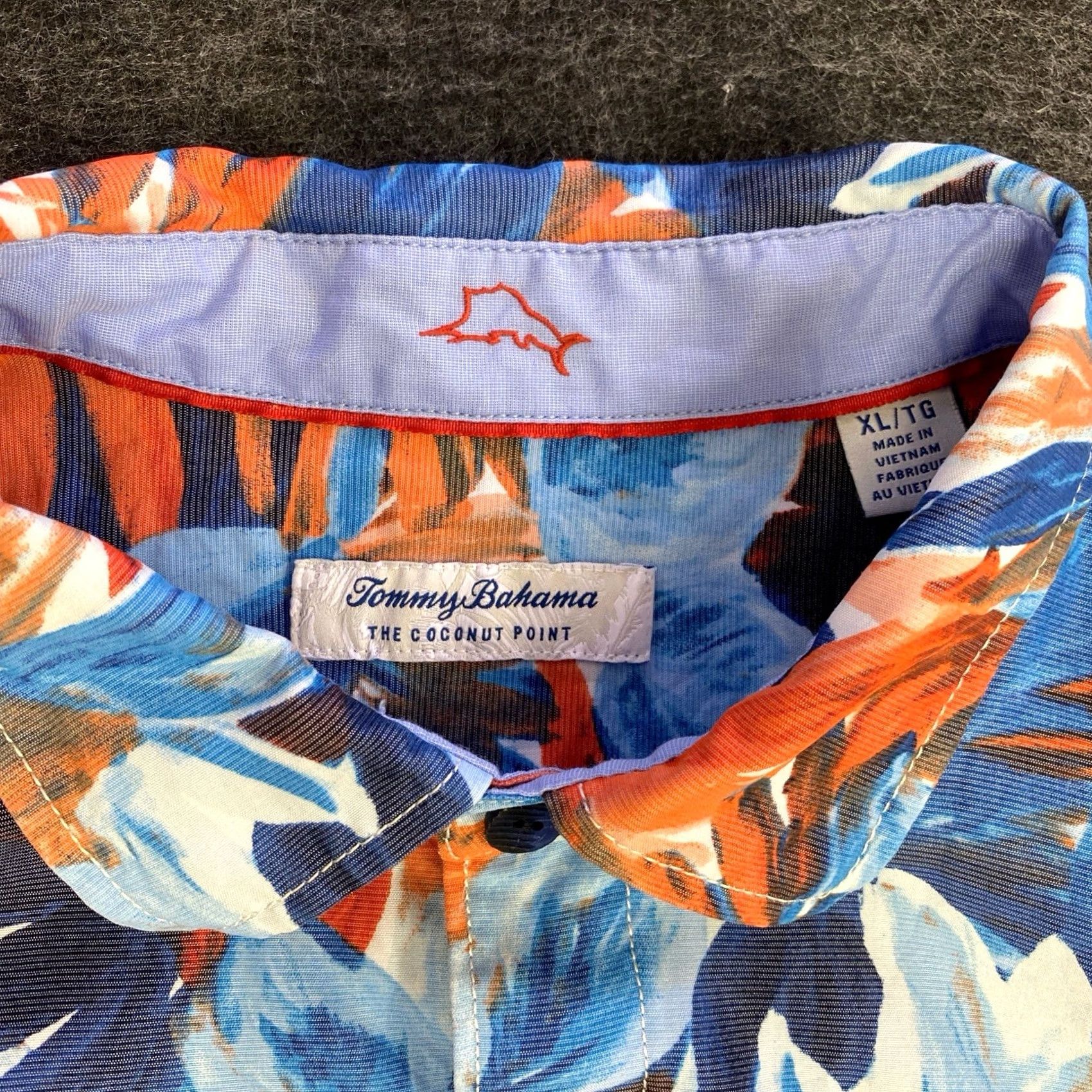Tommy Bahama Tommy Bahama Shirt XL Mens Button-Up Island Zone Floral Tropical Beach Hawaiian Pattern Multicolor Short Sleeve Collared Size US XL / EU 56 / 4 - 3 Thumbnail