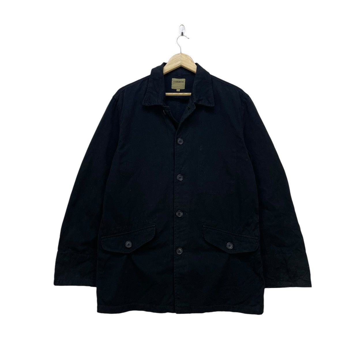 Issey Miyake × Japanese Brand Japanese Brand Corisco Worker Jacket Size US M / EU 48-50 / 2 - 1 Thumbnail