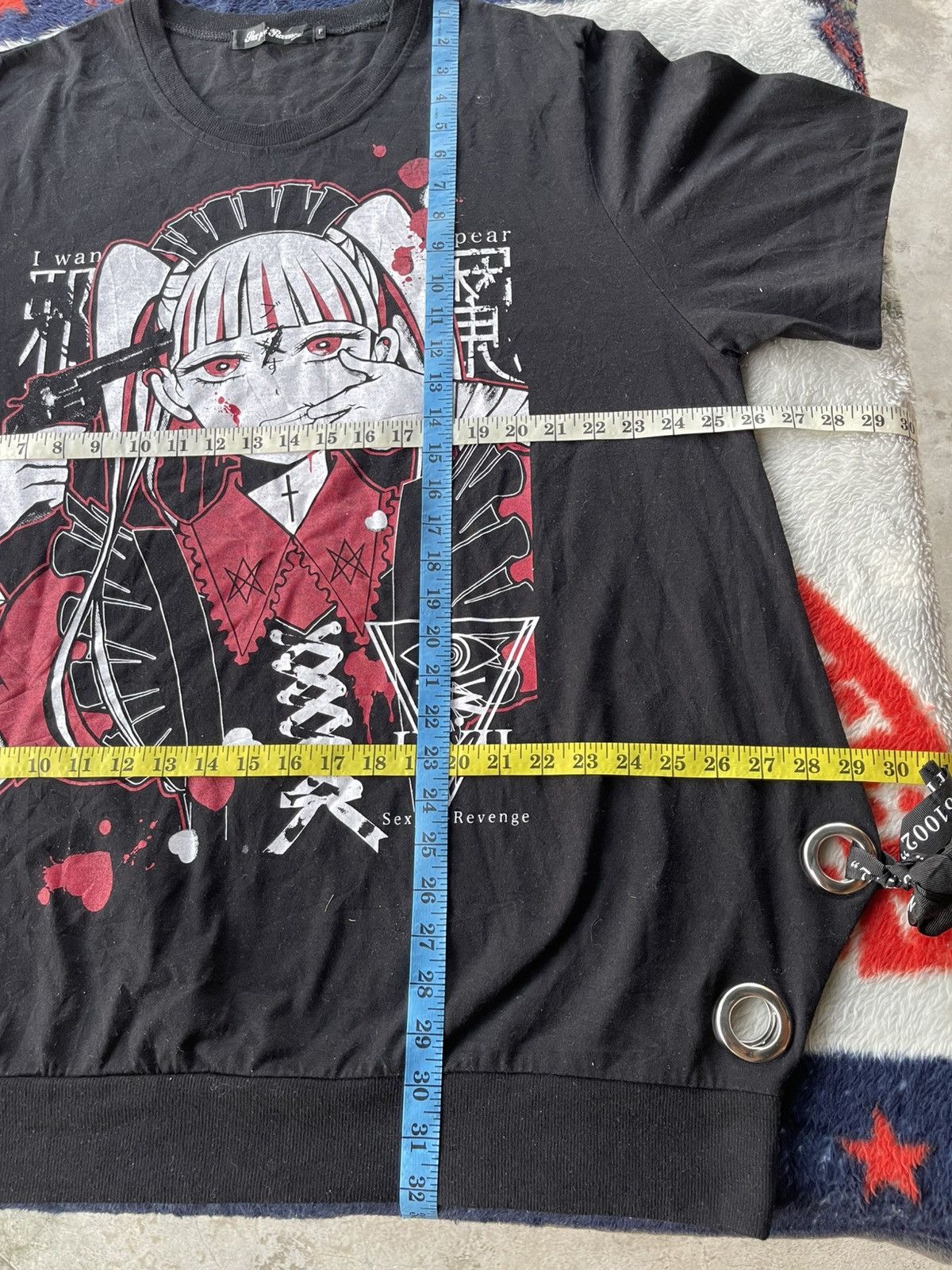 Sex Pot ReVeNGe Anime-Style Character Graphic Sexpot-Revenge Shirt Tee Size XL / US 12-14 / IT 48-50 - 19 Thumbnail