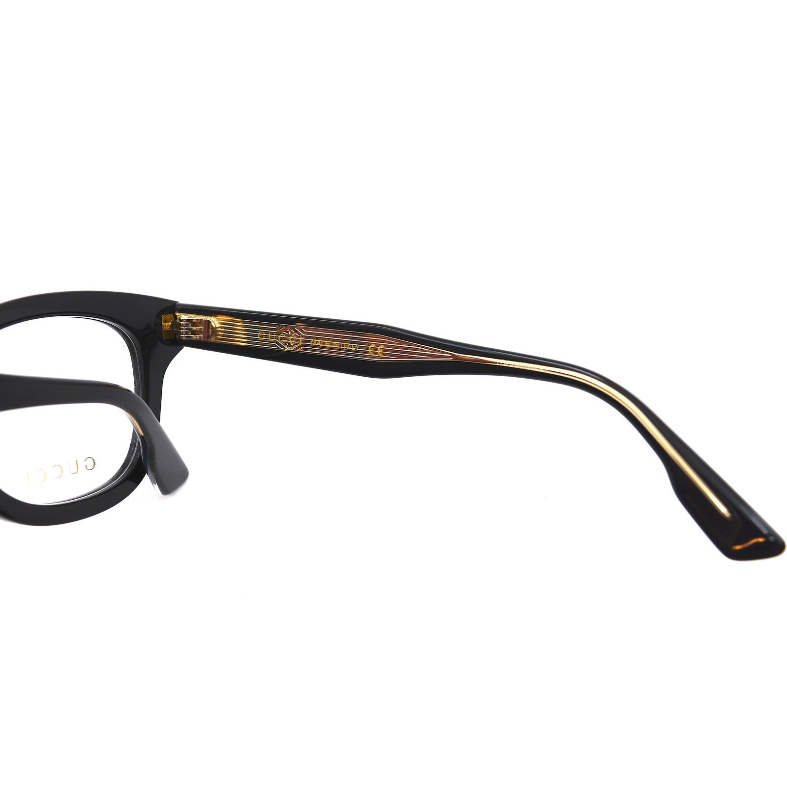 Gucci NEW GUCCI GG1086O 001 BLACK AUTHENTIC EYEGLASSES FRAME Size ONE SIZE - 12 Thumbnail