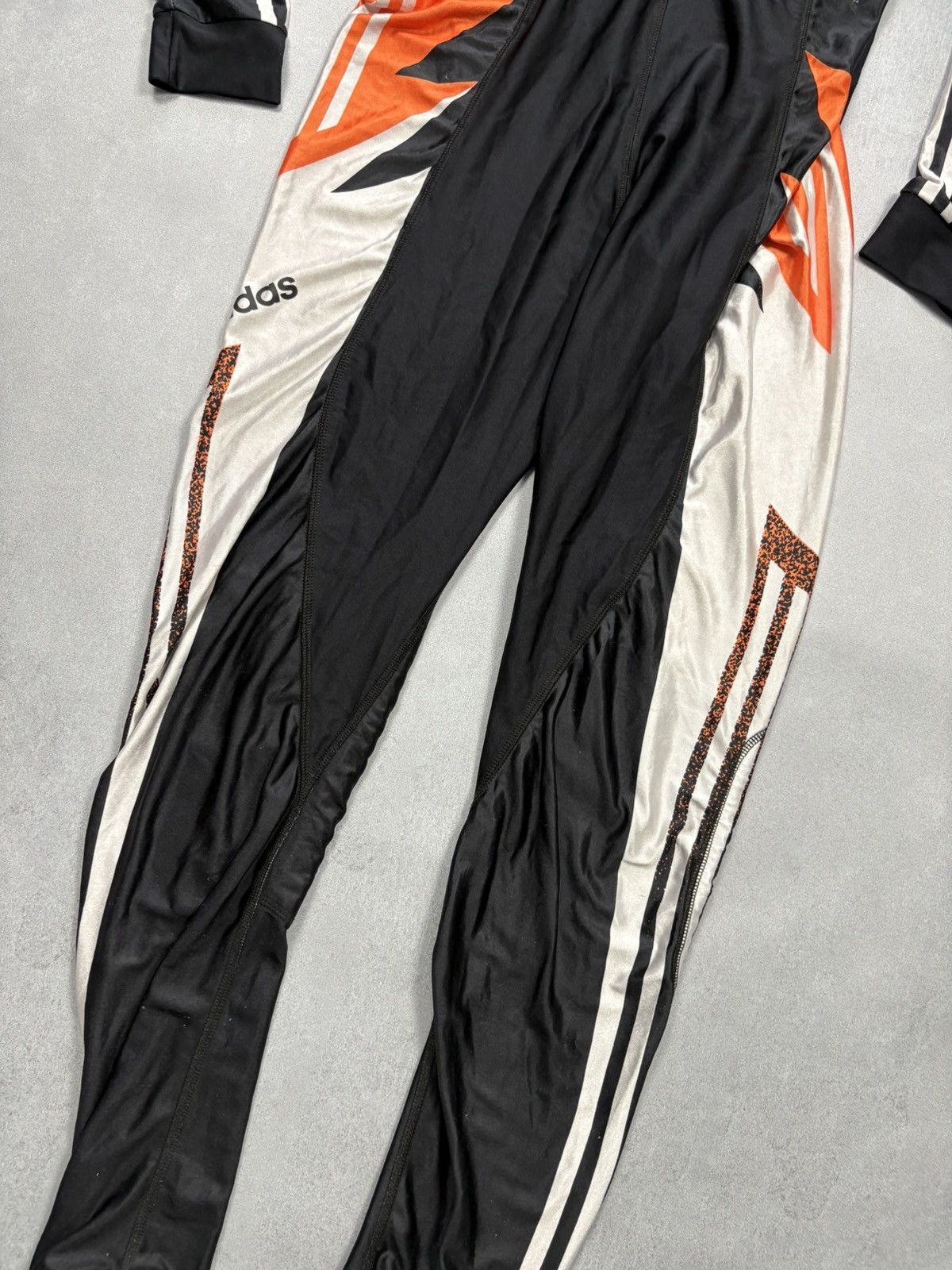 Adidas Vintage 90s Adidas Cross Country Ski Suit Speed Skinsuit Size US M / EU 48-50 / 2 - 14 Thumbnail