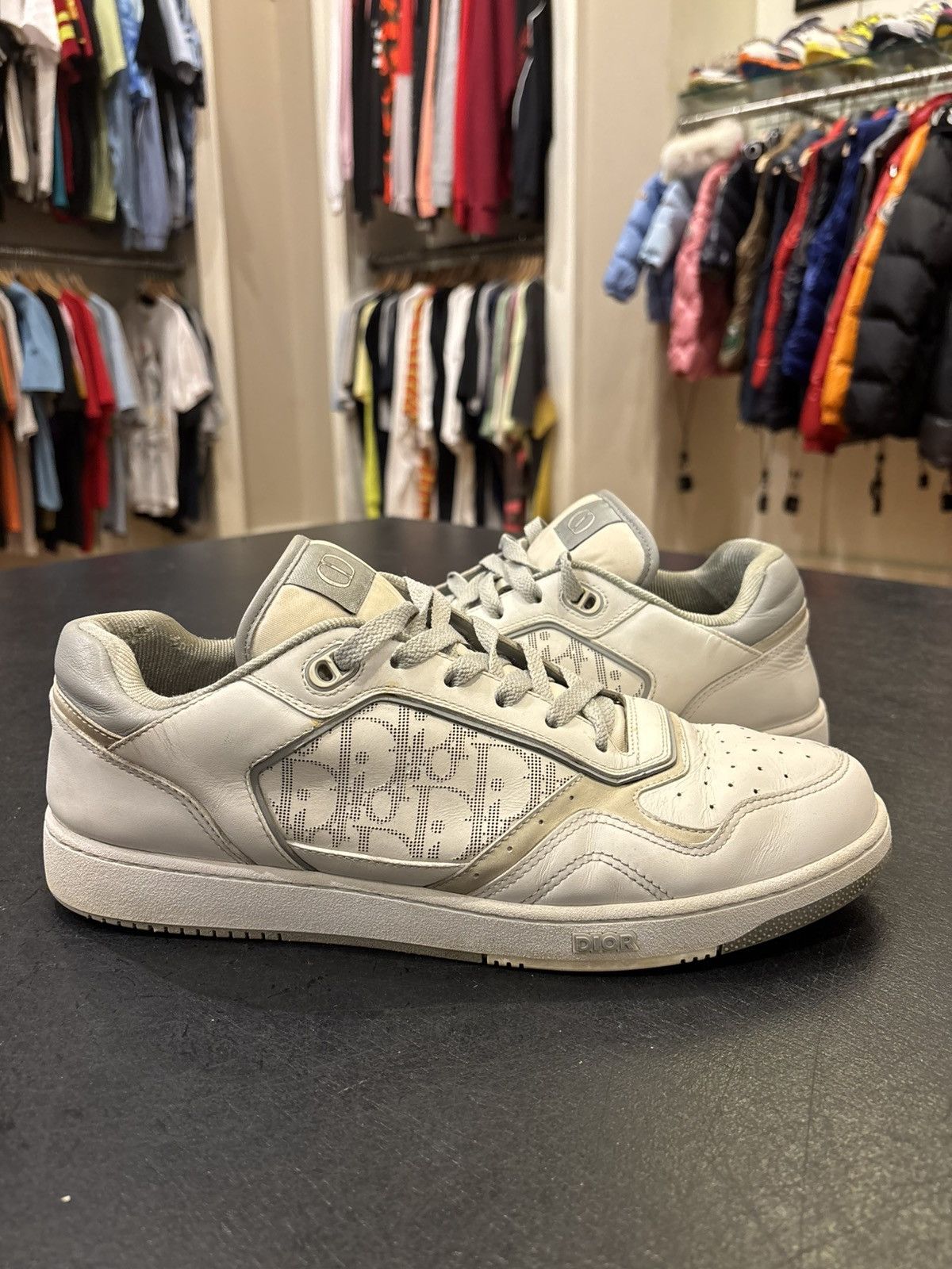 Dior Dior B27 Low White/Grey Size US 13 / EU 46 - 2 Thumbnail