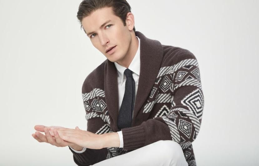 Brunello Cucinelli o1w1db10924 Cashmere Cardigan in Brown Size US M / EU 48-50 / 2 - 6 Thumbnail