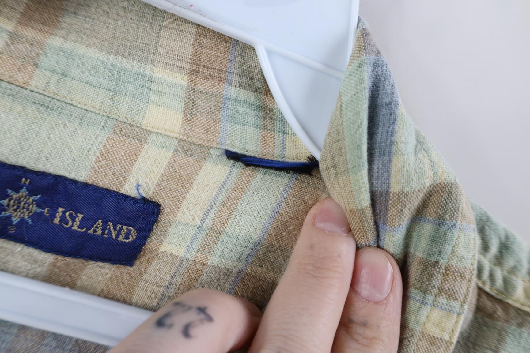 Vintage Vintage 90s Streetwear Linen Blend Short Sleeve Button Shirt Size US XL / EU 56 / 4 - 5 Thumbnail