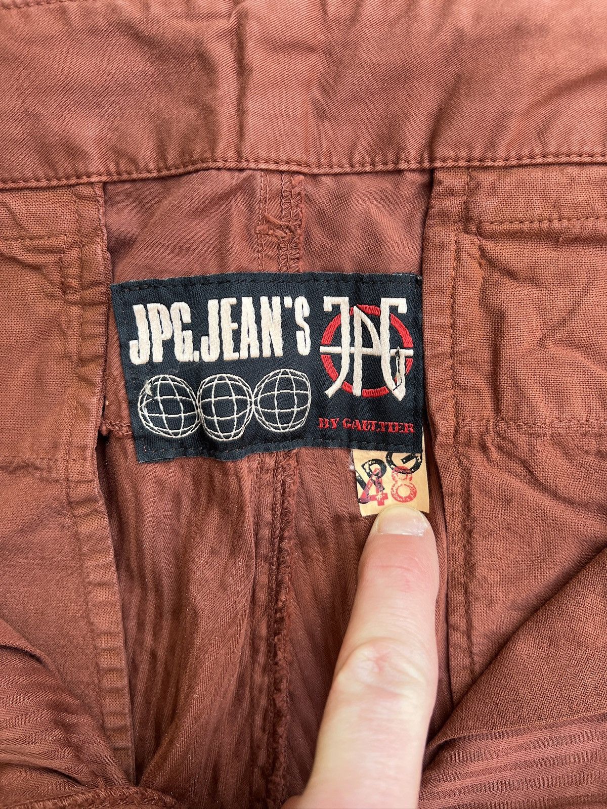 Jean Paul Gaultier Jean Paul Gaultier – JPG Jeans cargo pants Size US 32 / EU 48 - 8 Thumbnail