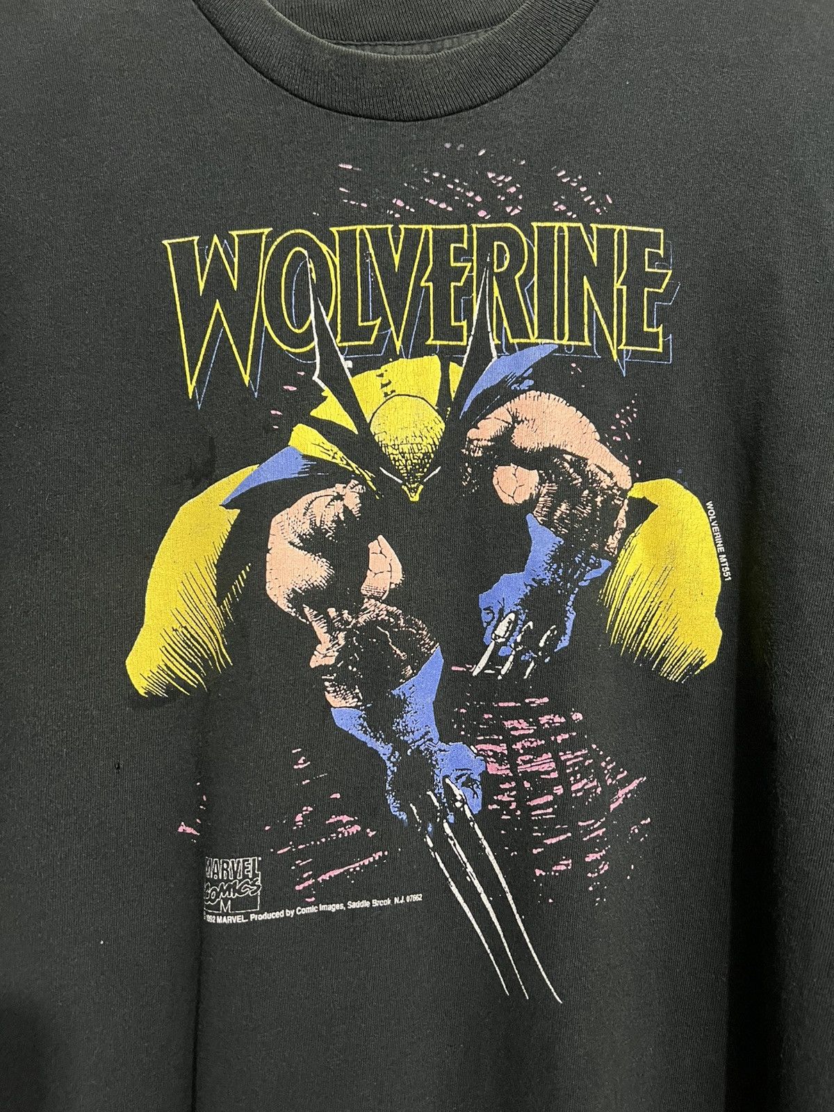 Marvel Comics Vintage Wolverine sam kieth Marvel comics Vtg TShirt Size US L / EU 52-54 / 3 - 3 Thumbnail