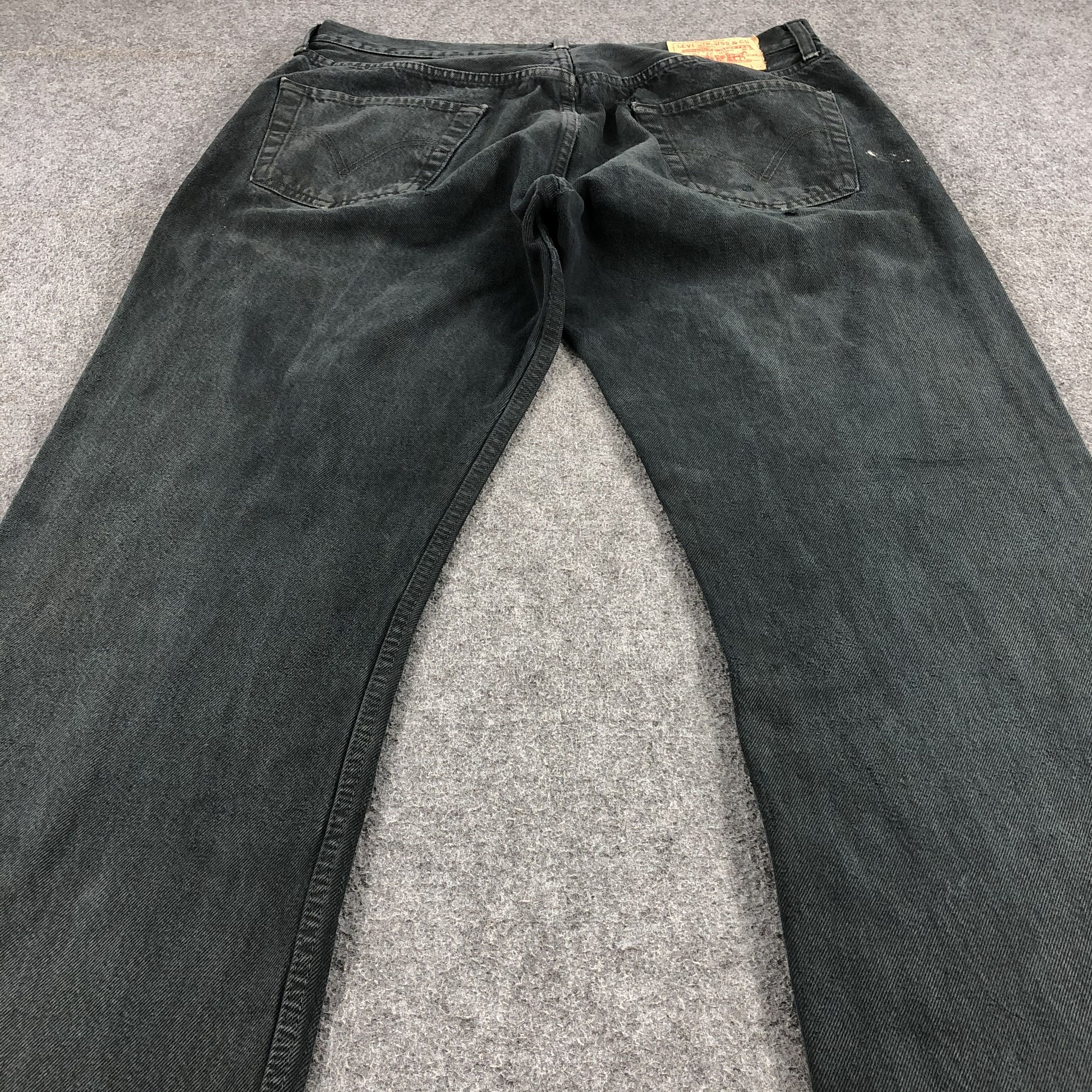Levi's × Vintage Vintage Faded Black Levis 501 Jeans-JM1631 Size US 35 - 4 Thumbnail