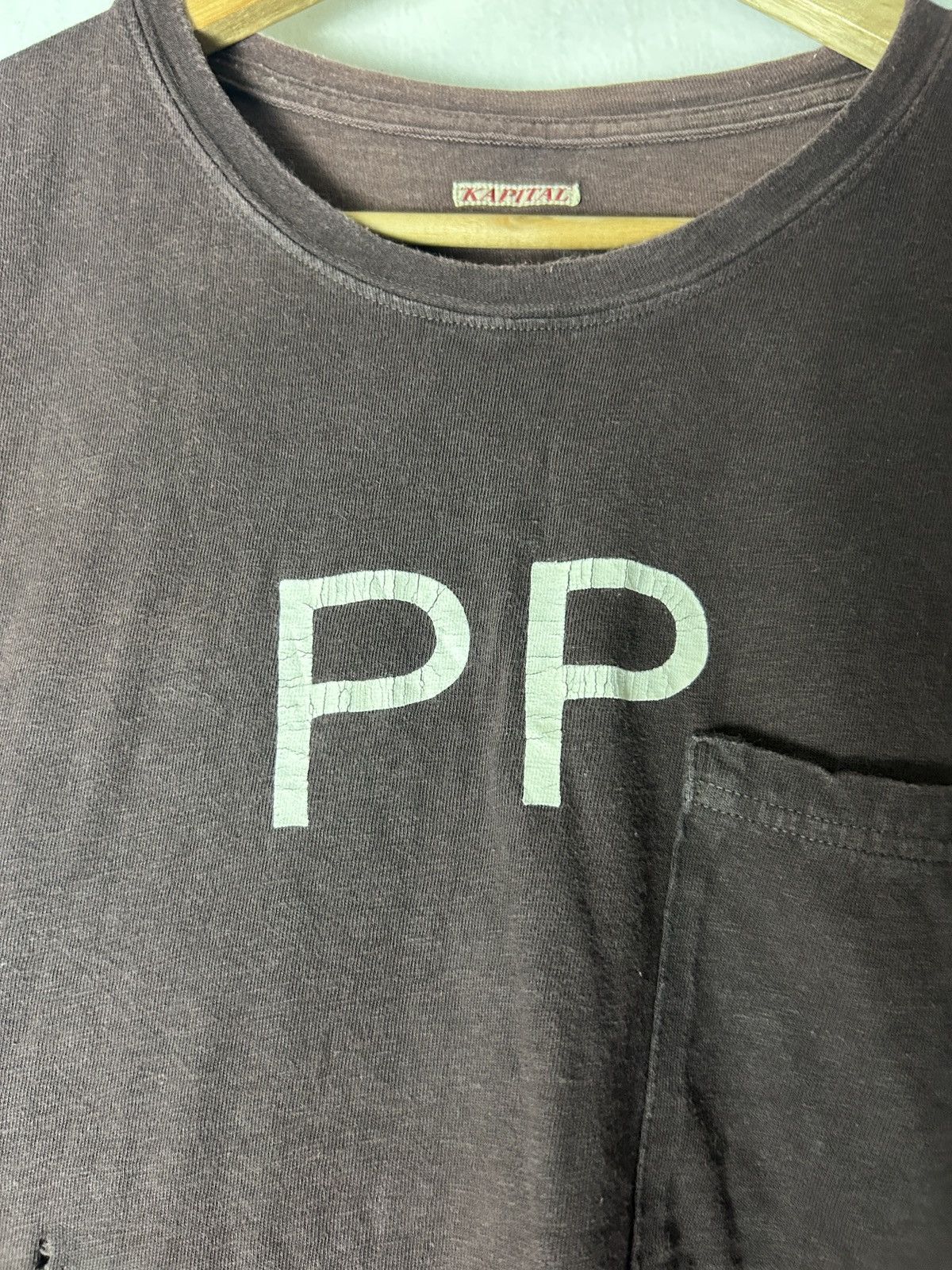 Kapital Kapital Brown Pocket Tee Shirt Size US M / EU 48-50 / 2 - 4 Thumbnail