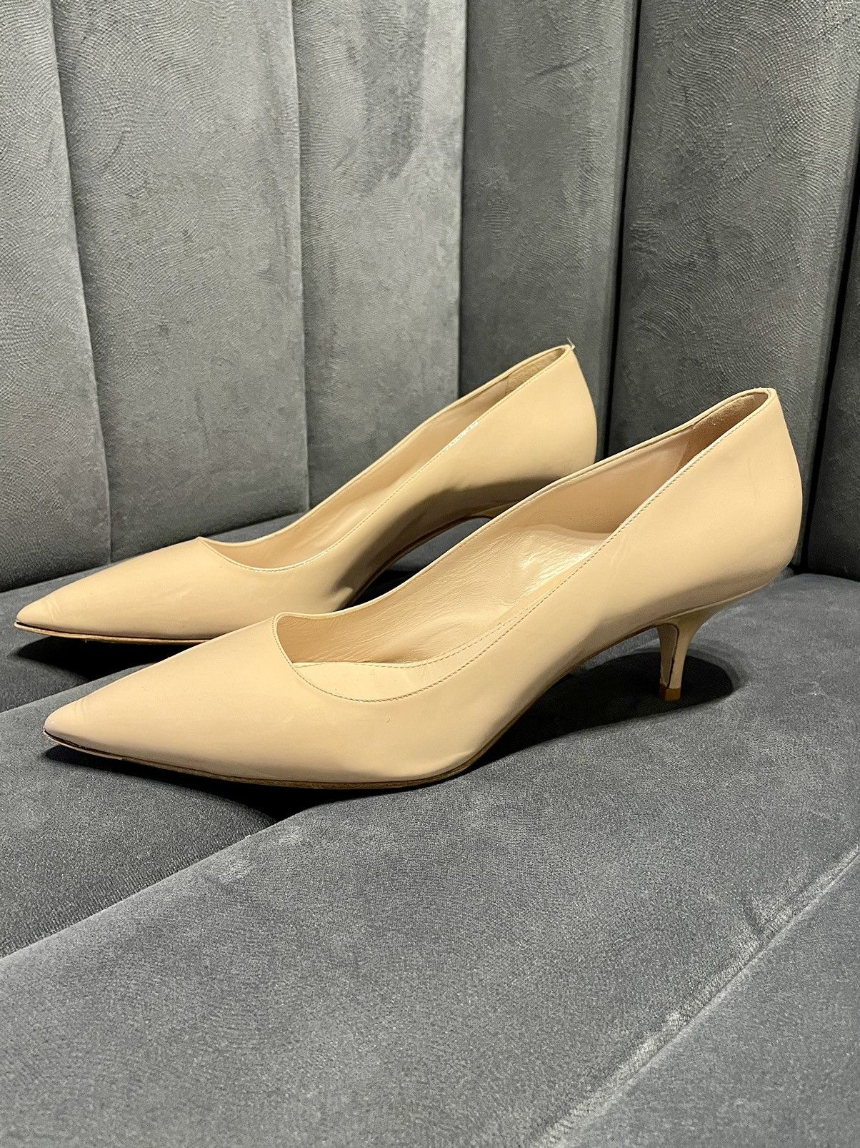 Miu Miu Miu Miu nude heels Size US 9.5 / IT 39.5 - 3 Thumbnail