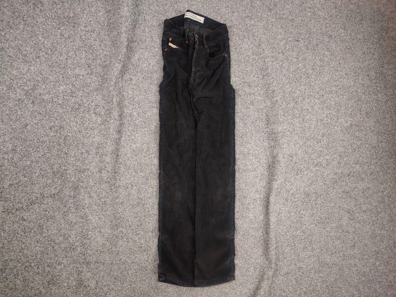 Diesel Vintage Diesel 90's Dark Gray Corduroy Trouser Pants Size US 30 / EU 46 - 1 Thumbnail