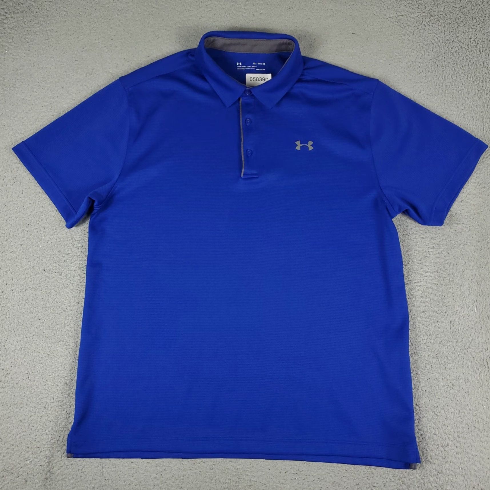 Under Armour Under Armour Polo Shirt Mens XL Blue Golf Casual Short Sleeve Size US XL / EU 56 / 4 - 2 Thumbnail
