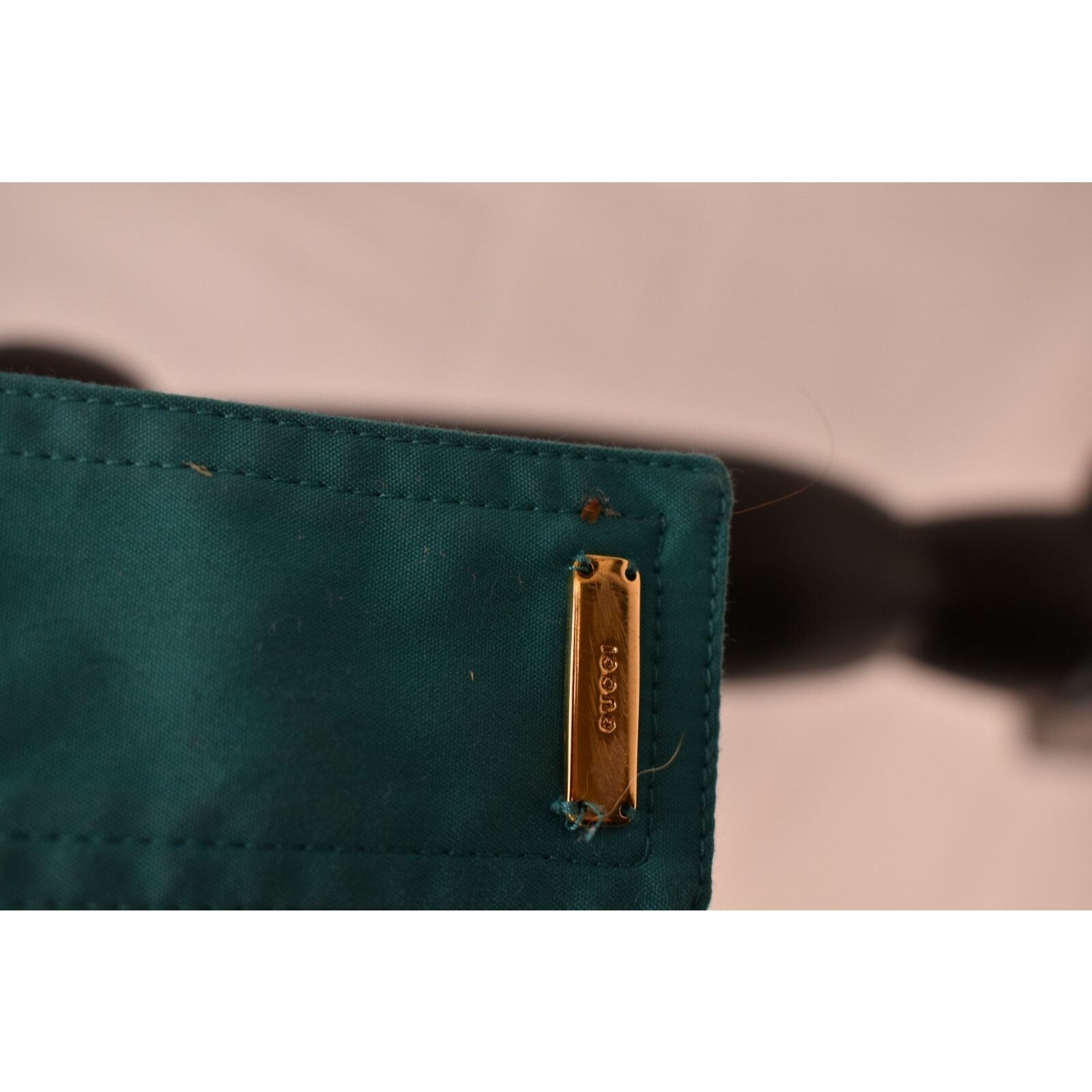 Gucci GUCCI GREEN COTTON STRAPPY BELTED ZIP DRESS TOP IT 40 US S Size S / US 4 / IT 40 - 3 Thumbnail