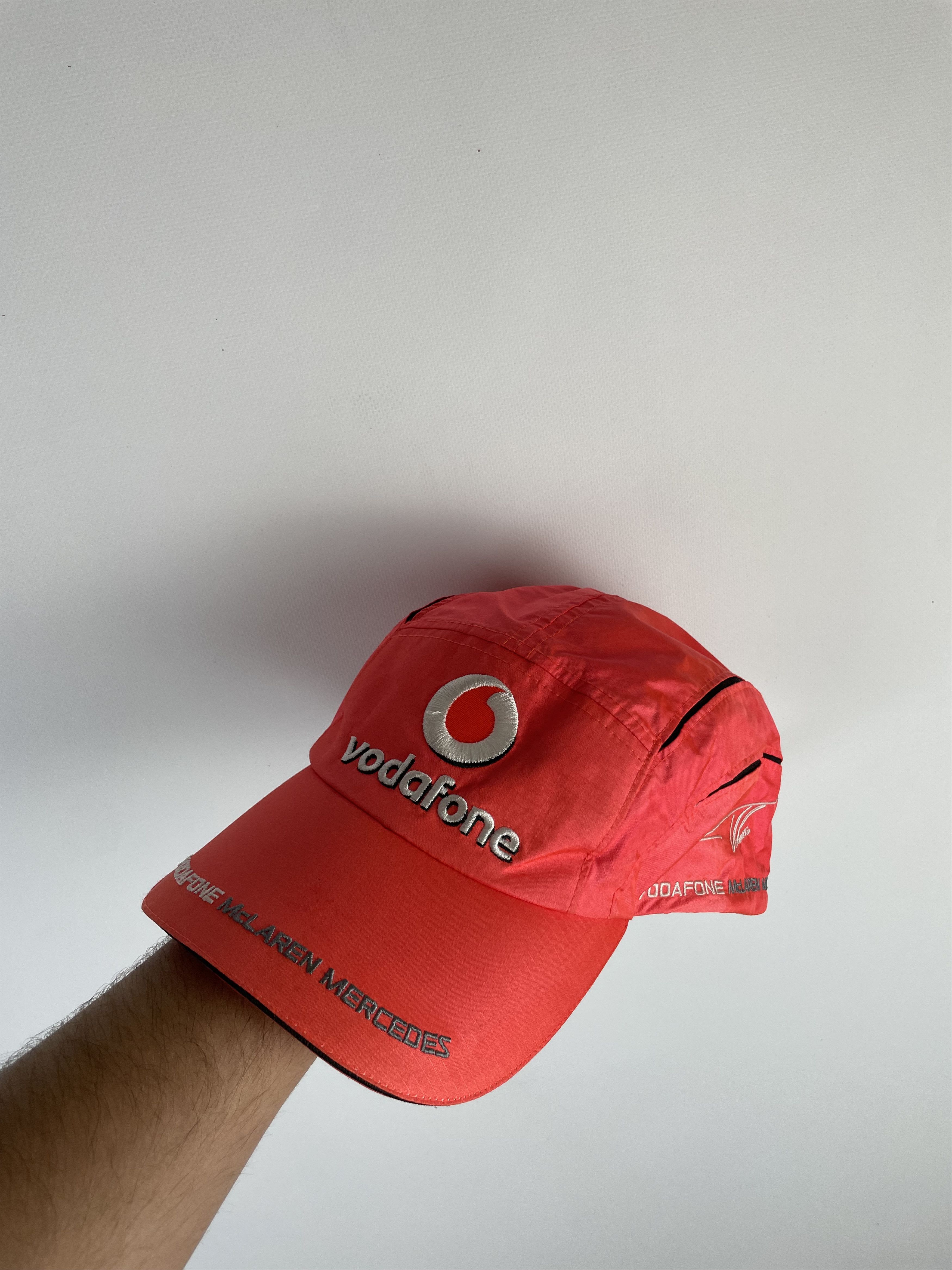 Mercedes-Benz × Vintage McLaren Mercedes Benz Vodafone Cap Hat Size ONE SIZE - 5 Thumbnail