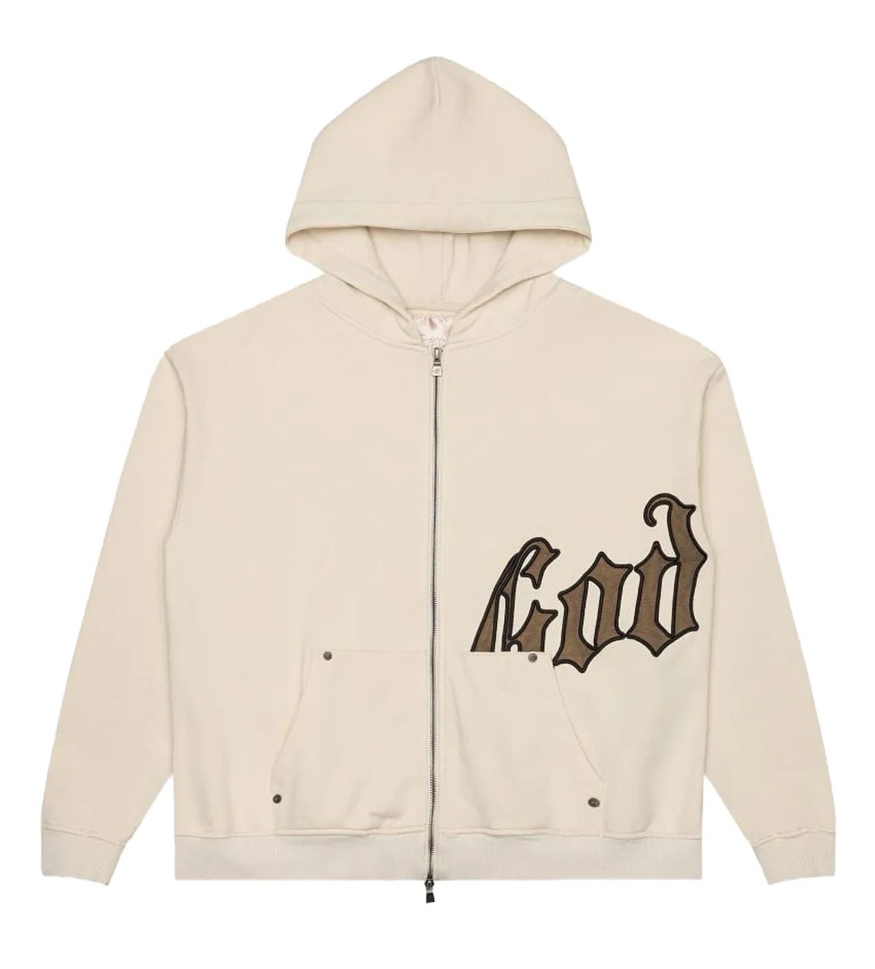 Godspeed Godspeed OG Logo V2 Creme & Brolive Hoodie Size US XS / EU 42 / 0 - 1 Thumbnail