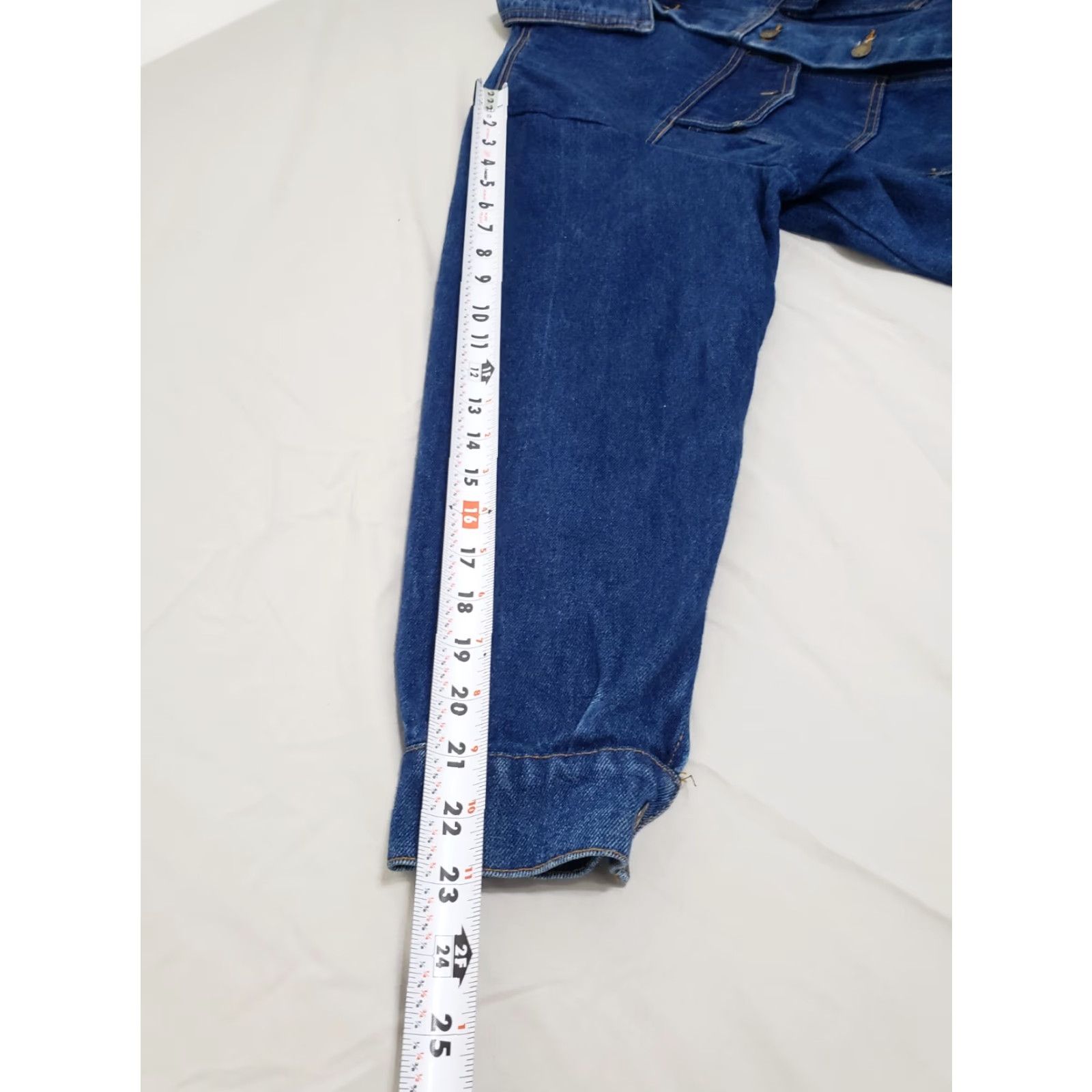 Denime Rustler Authentic Denim Trucker Jacket Womens Size L Blue Size L / US 10 / IT 46 - 7 Thumbnail