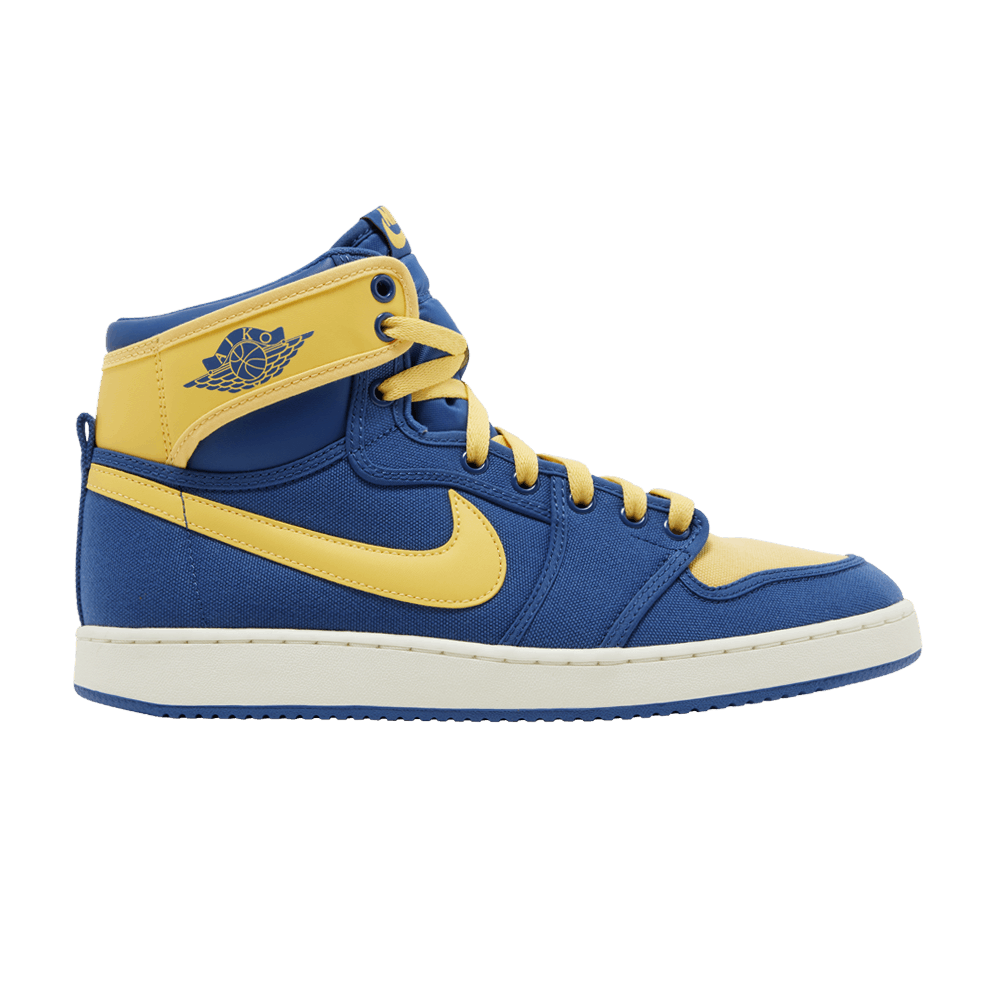 image of Air Jordan 1 Ko High Laney Shoes in Blue, Men's (Size 10)