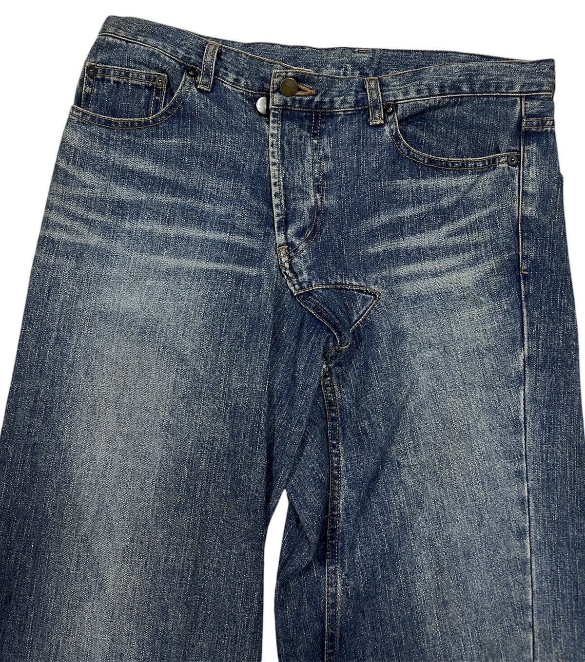 Designer × Japanese Brand × Maison MIHARA YASUHIRO Mihara yasuhiro jeans non selvedge Size US 34 / EU 50 - 4 Thumbnail