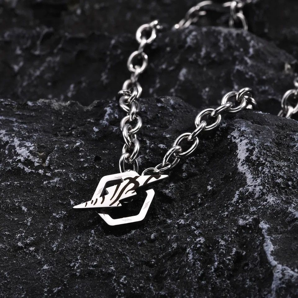 Jewelry Hexagonal Lightning Necklaces Size ONE SIZE - 6 Thumbnail