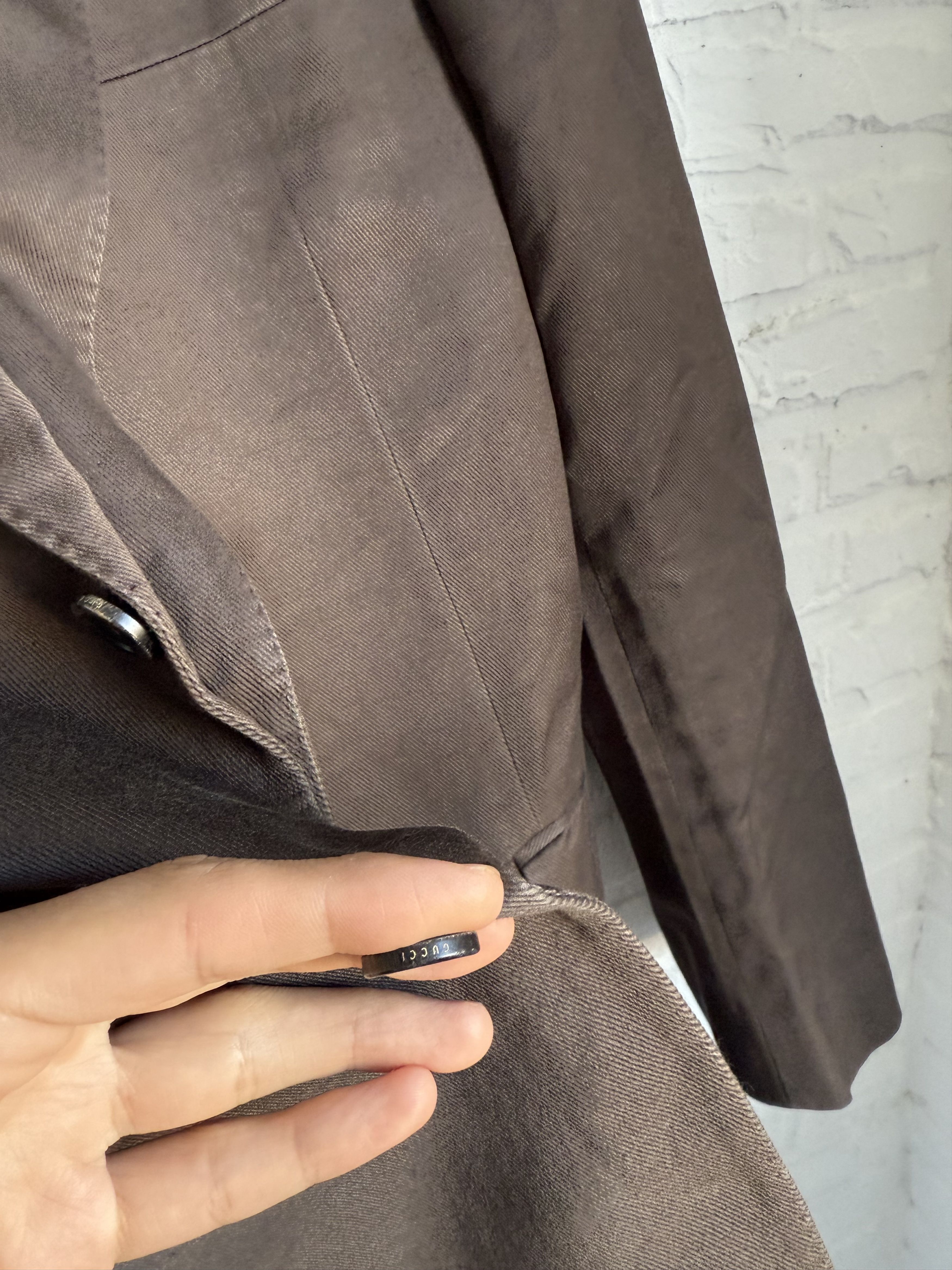 Gucci Gucci x Tom Ford GG monogram inside blazer Size 52R - 6 Thumbnail
