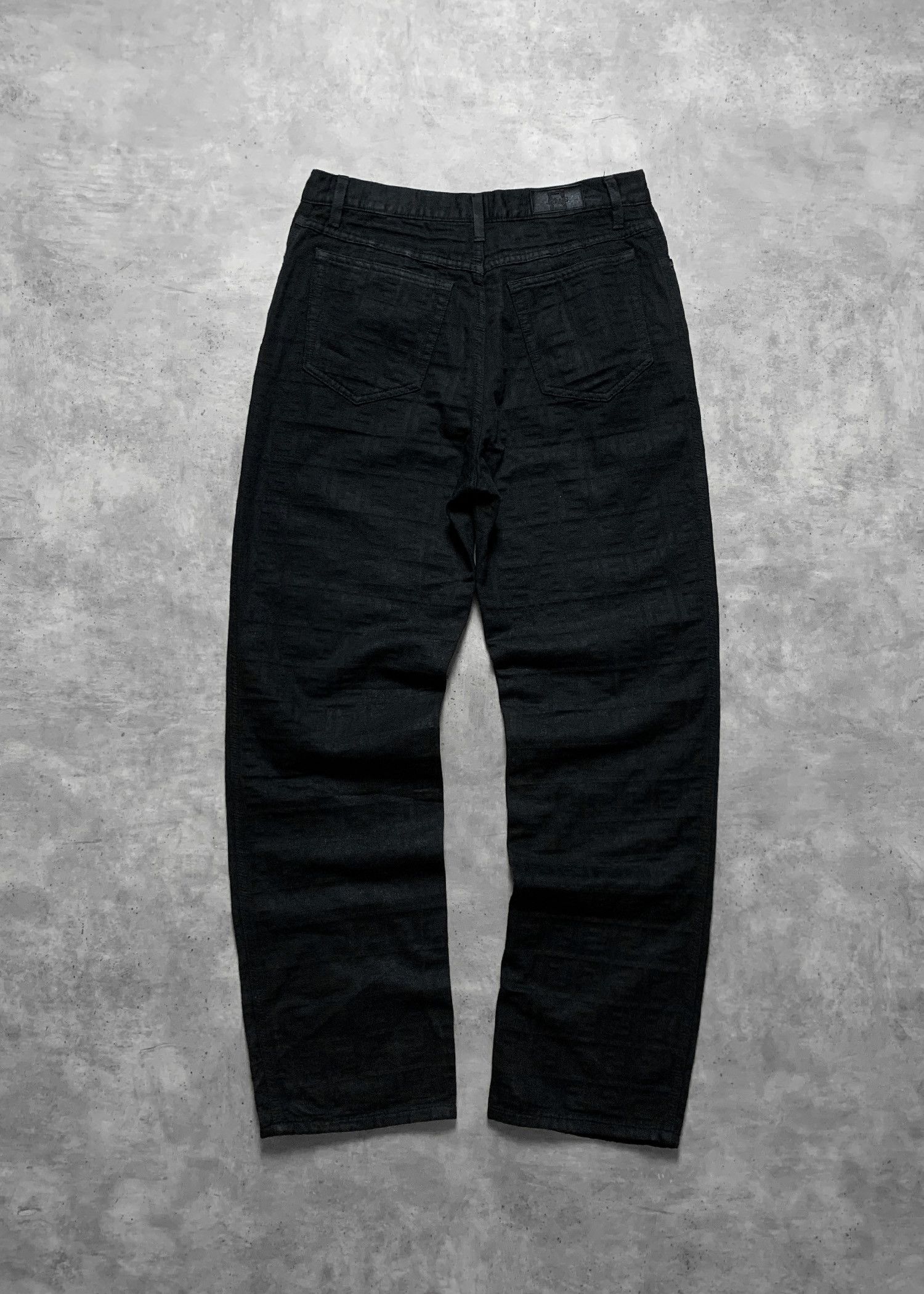 Fendi Vintage Fendi Zucca Monogram Denim Jeans - 30 Size US 30 / EU 46 - 1 Thumbnail