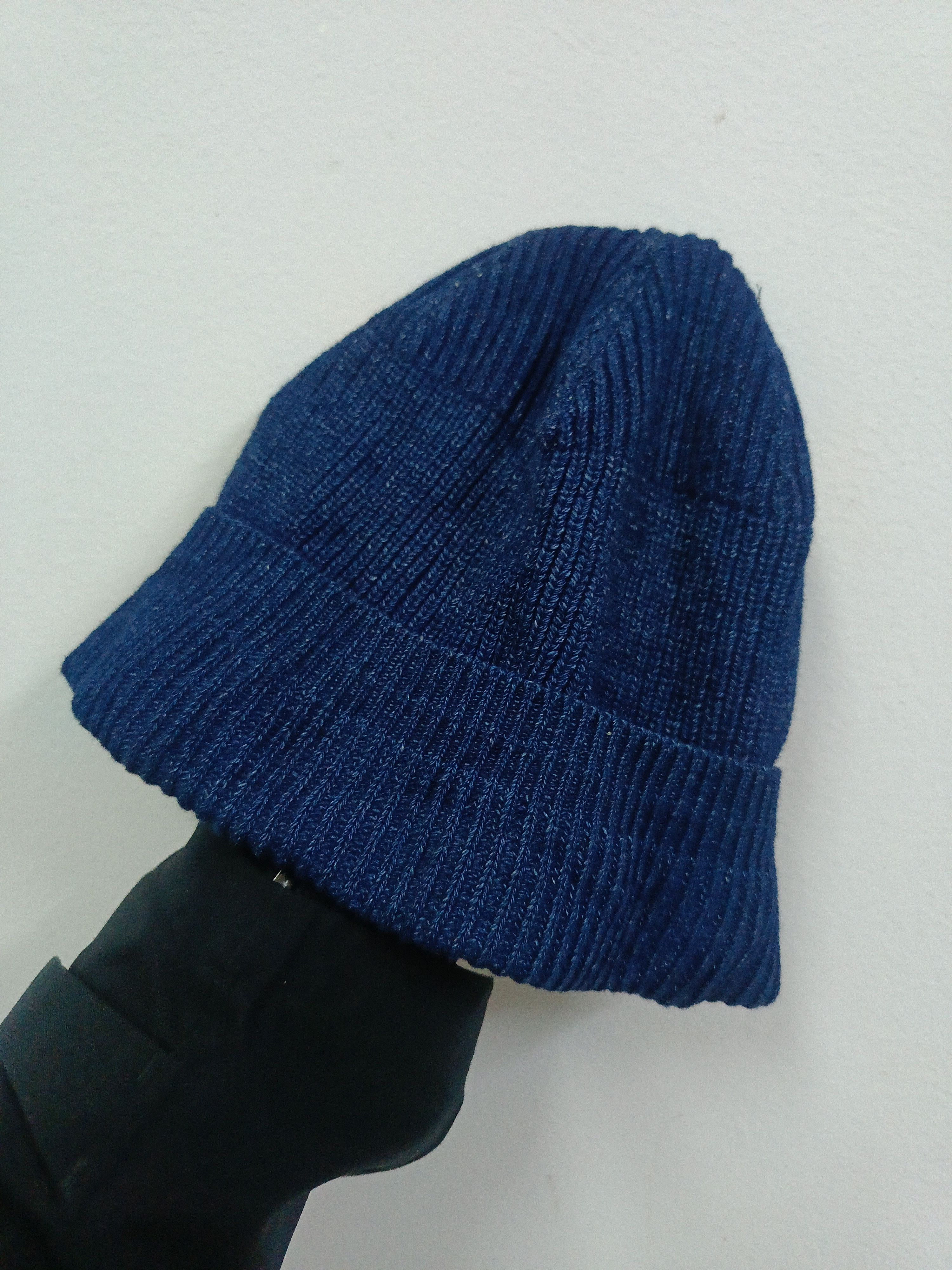 Pherrow's PHERROW'S NAVAL WATCH CAP IN INDIGO Size ONE SIZE - 3 Thumbnail