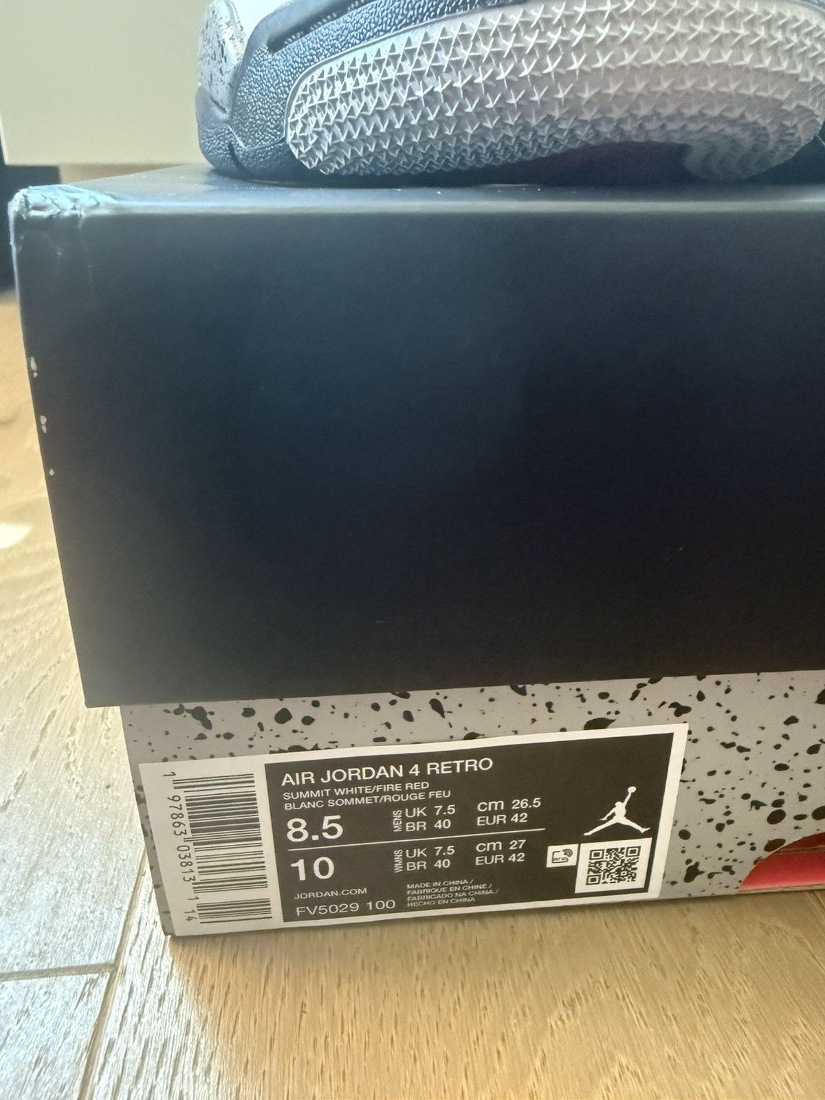 Jordan Brand Air Jordan 4 Retro OG 2025 White Cement BRAND NEW Size 8.5 Size US 8.5 / EU 41-42 - 9 Thumbnail