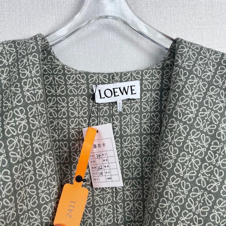Other loewe gray patterned bathrobe coat Size US XS / EU 42 / 0 - 3 Thumbnail