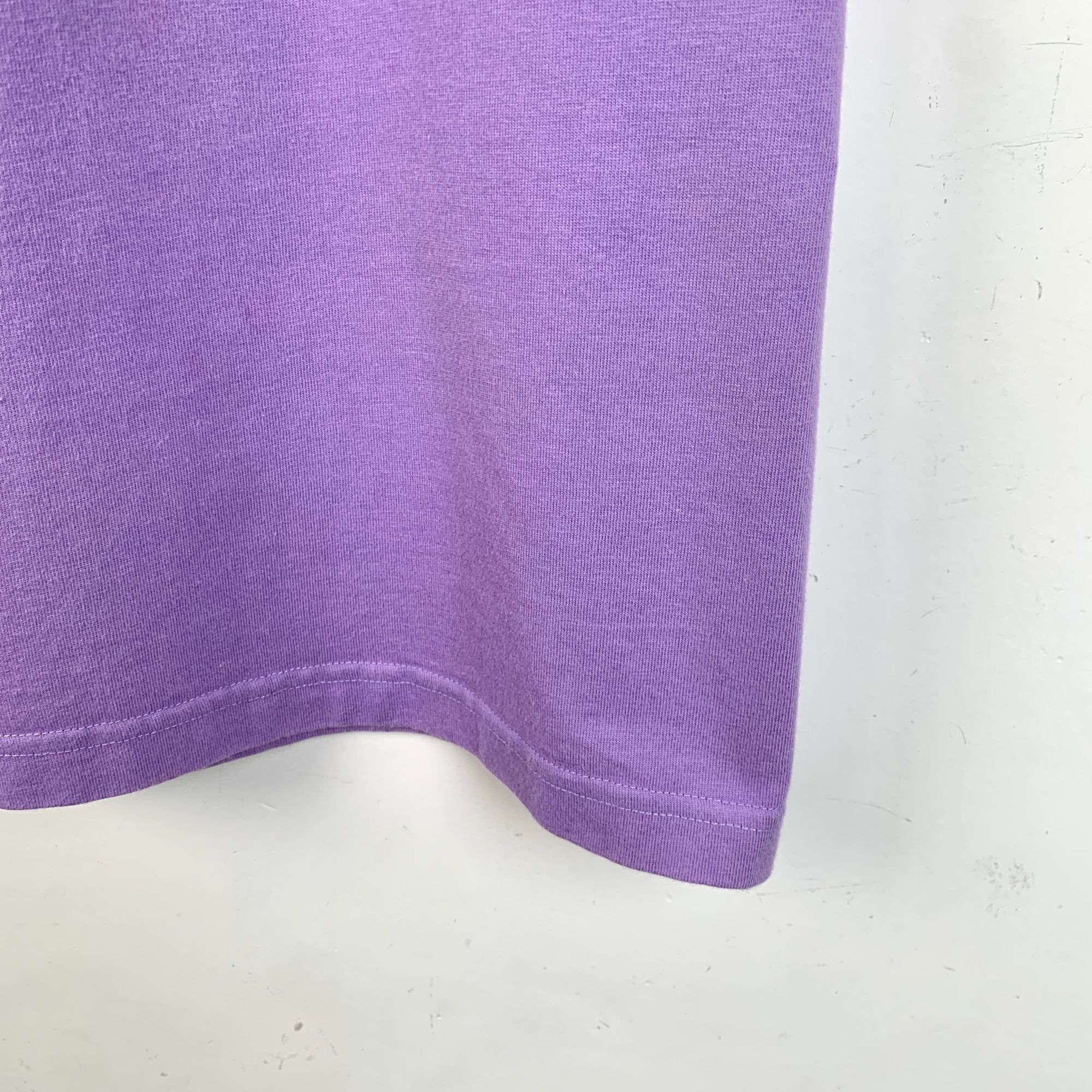 Balenciaga Balenciaga Purple Logo Printed Round Neck Short Sleeve T-Shi Size XS / US 0-2 / IT 36-38 - 6 Thumbnail
