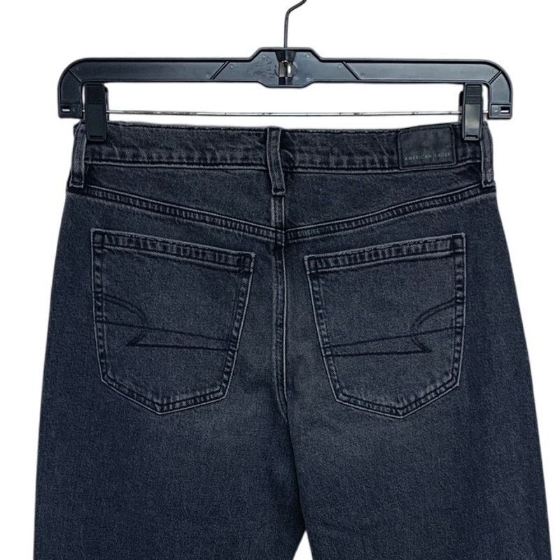 American Eagle Outfitters New American Eagle Womens 4 Relaxed Straight Denim Jeans Size 27" / US 4 / IT 40 - 4 Thumbnail